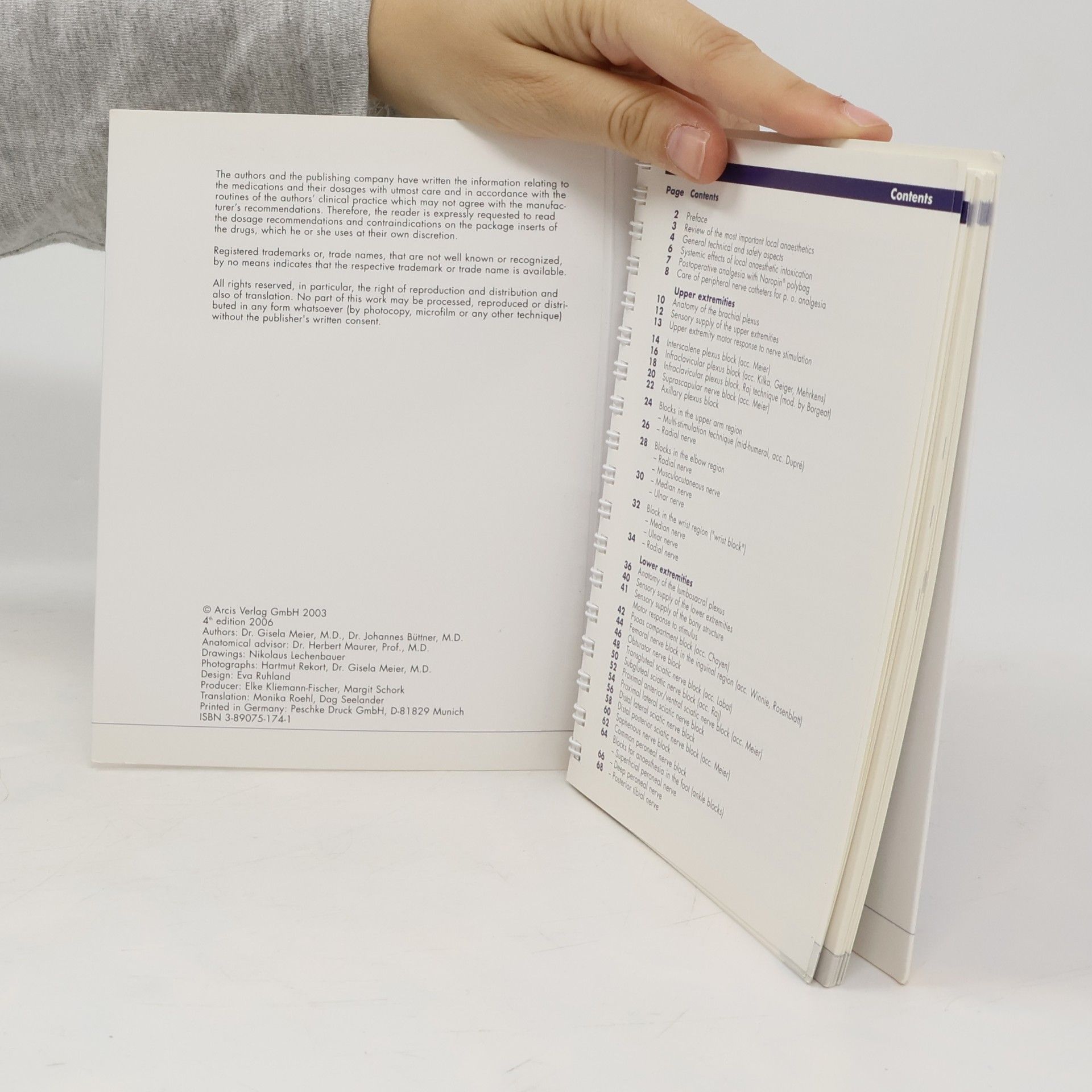 Gisela Meier Pocket Compendium of Peripheral Nerve Blocks