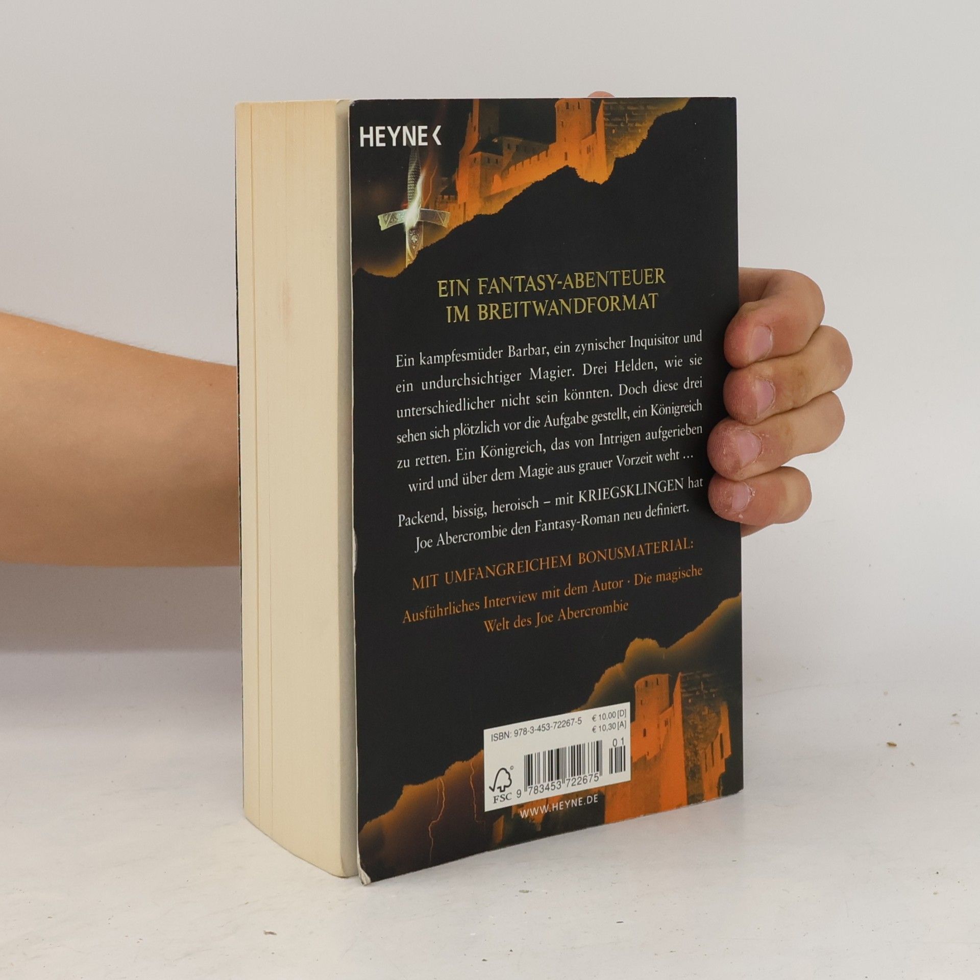 Joe Abercrombie Kriegsklingen