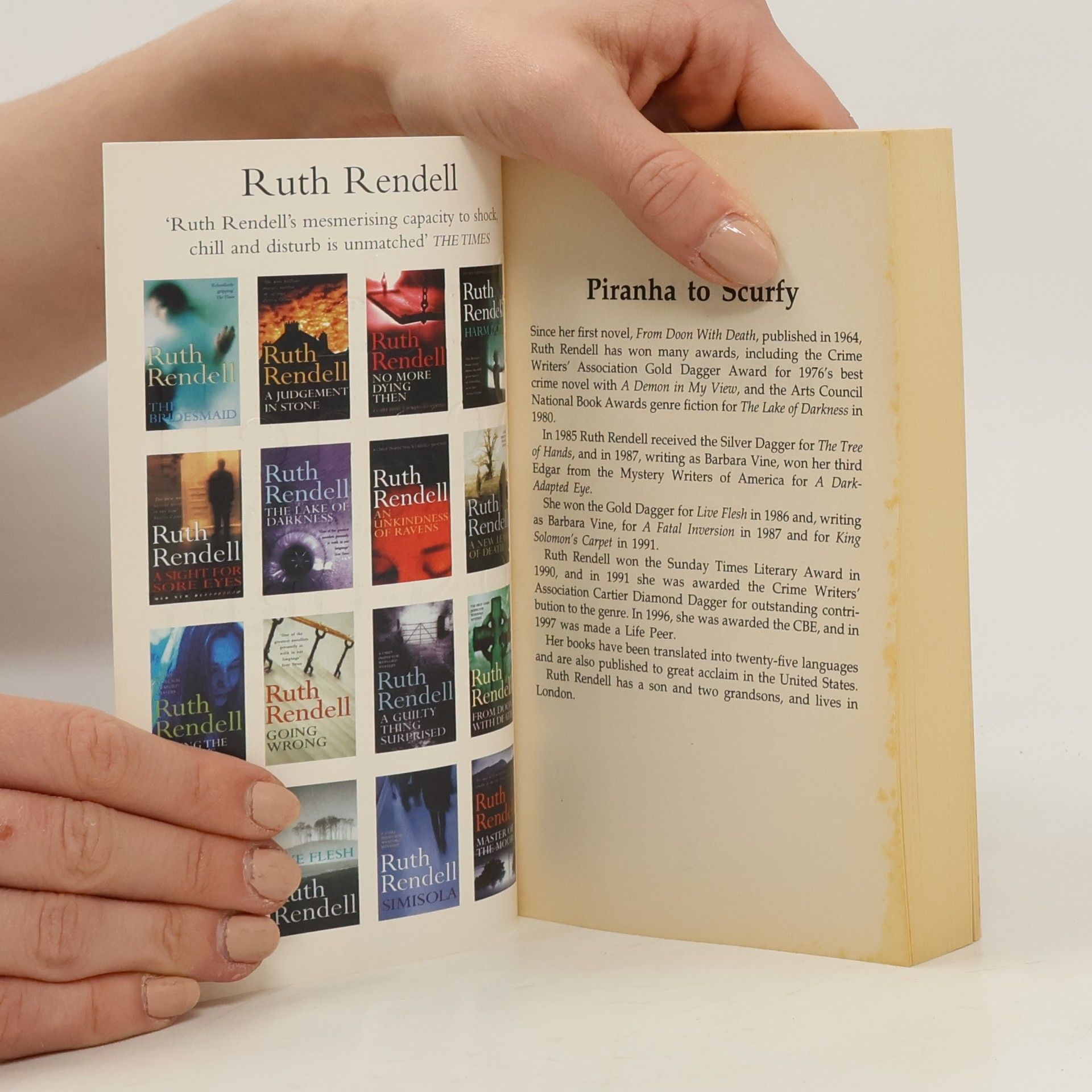 Ruth Rendellová Piranha to Scurfy and Other Stories