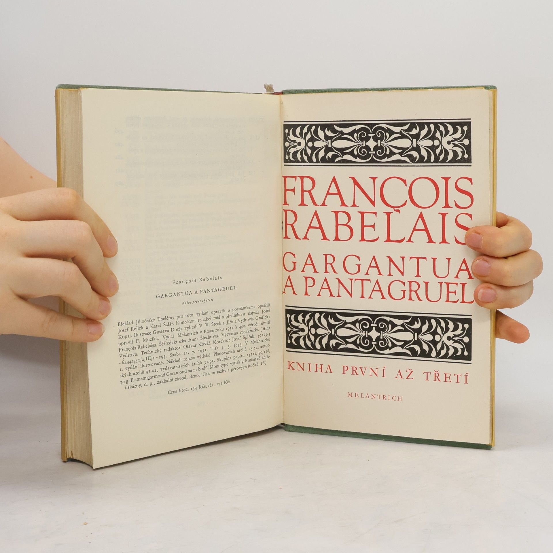 François Rabelais Gargantua a Pantagruel 1-2