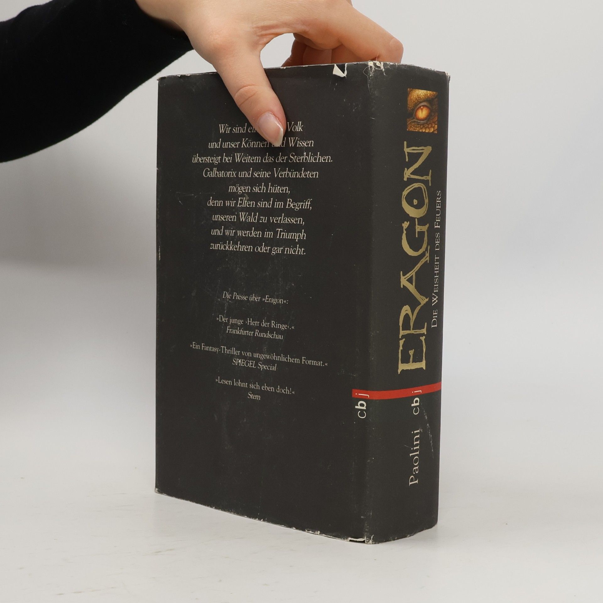 Christopher Paolini Eragon 3. Die Weisheit des Feuers
