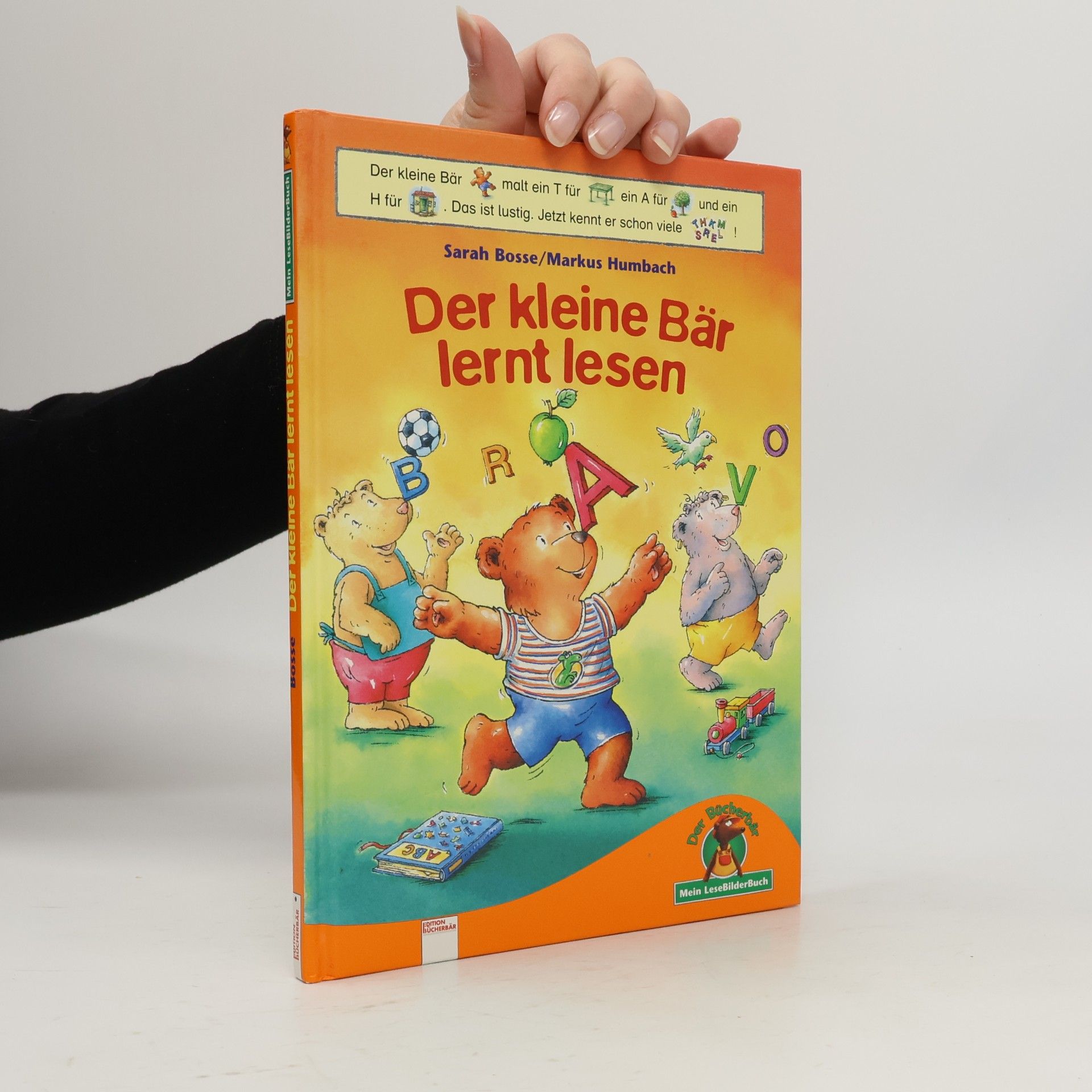 Sarah Bosse Der kleine Bär lernt lesen