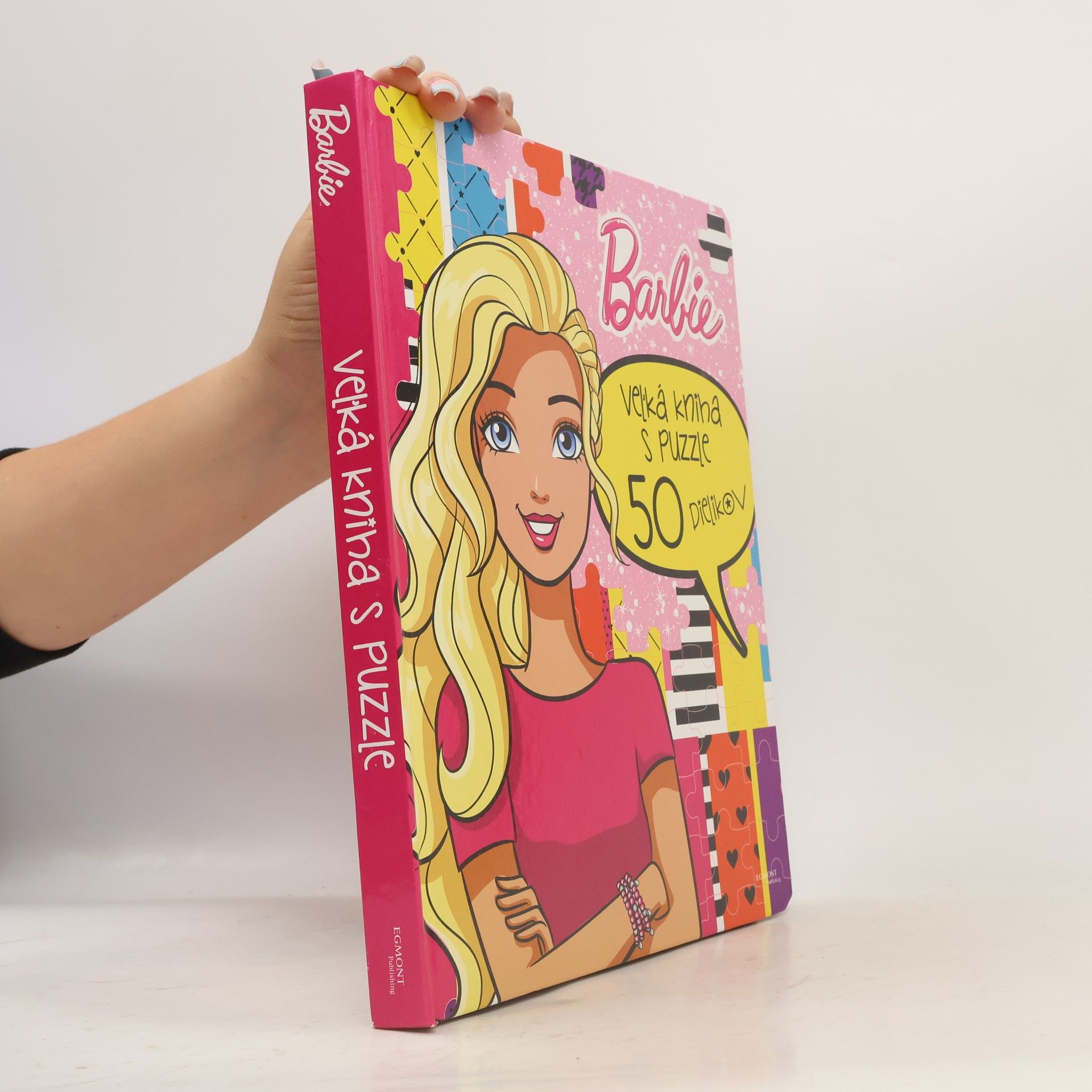 Collectif d'auteurs Barbie. Velká kniha s puzzle