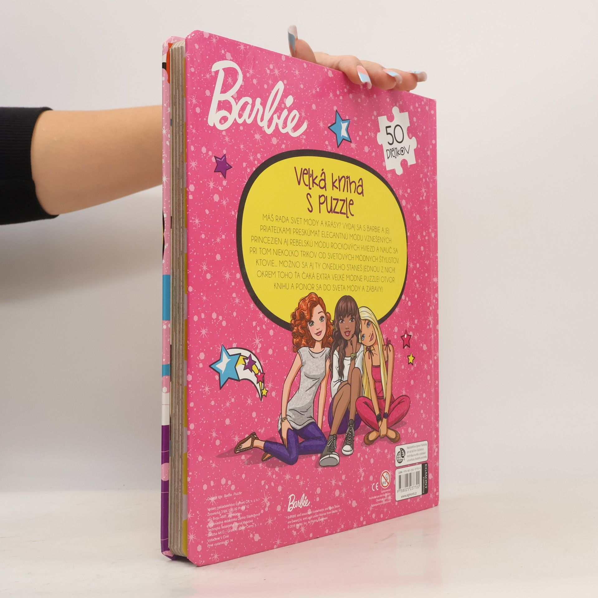 Autorenkollektiv Barbie. Velká kniha s puzzle