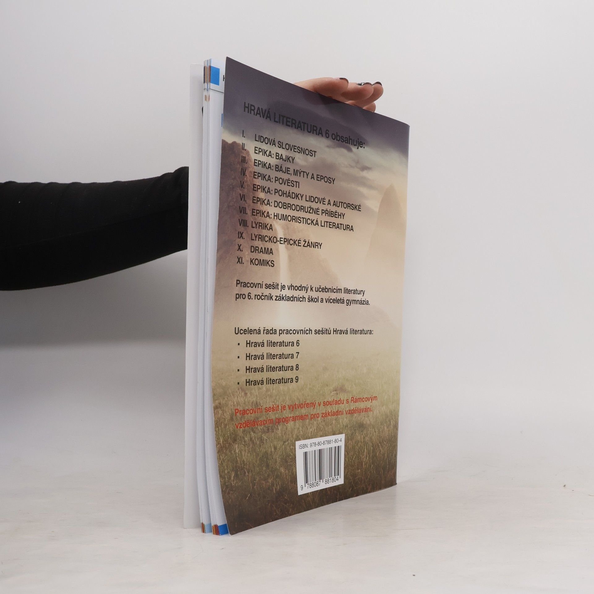 Various authors Hravá literatura 6 - pracovní sešit