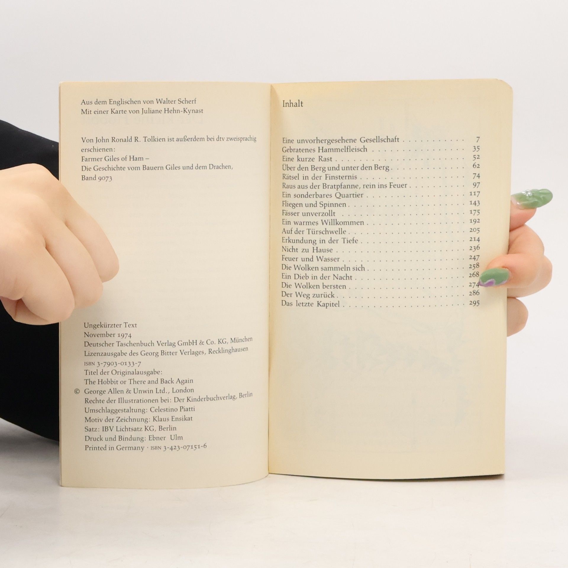 John Ronald Reuel Tolkien Der kleine Hobbit
