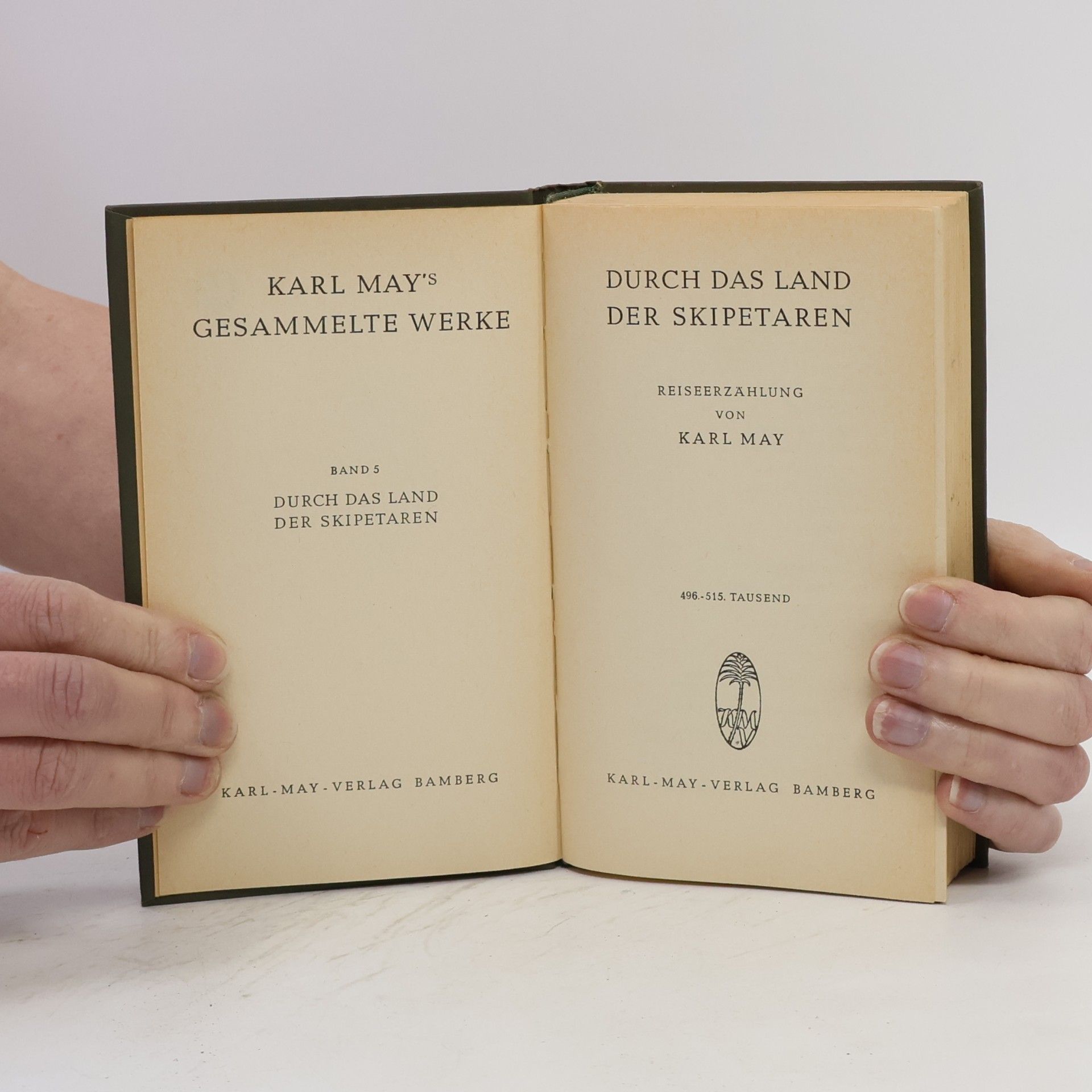Karl May Durch das land der skipetaren