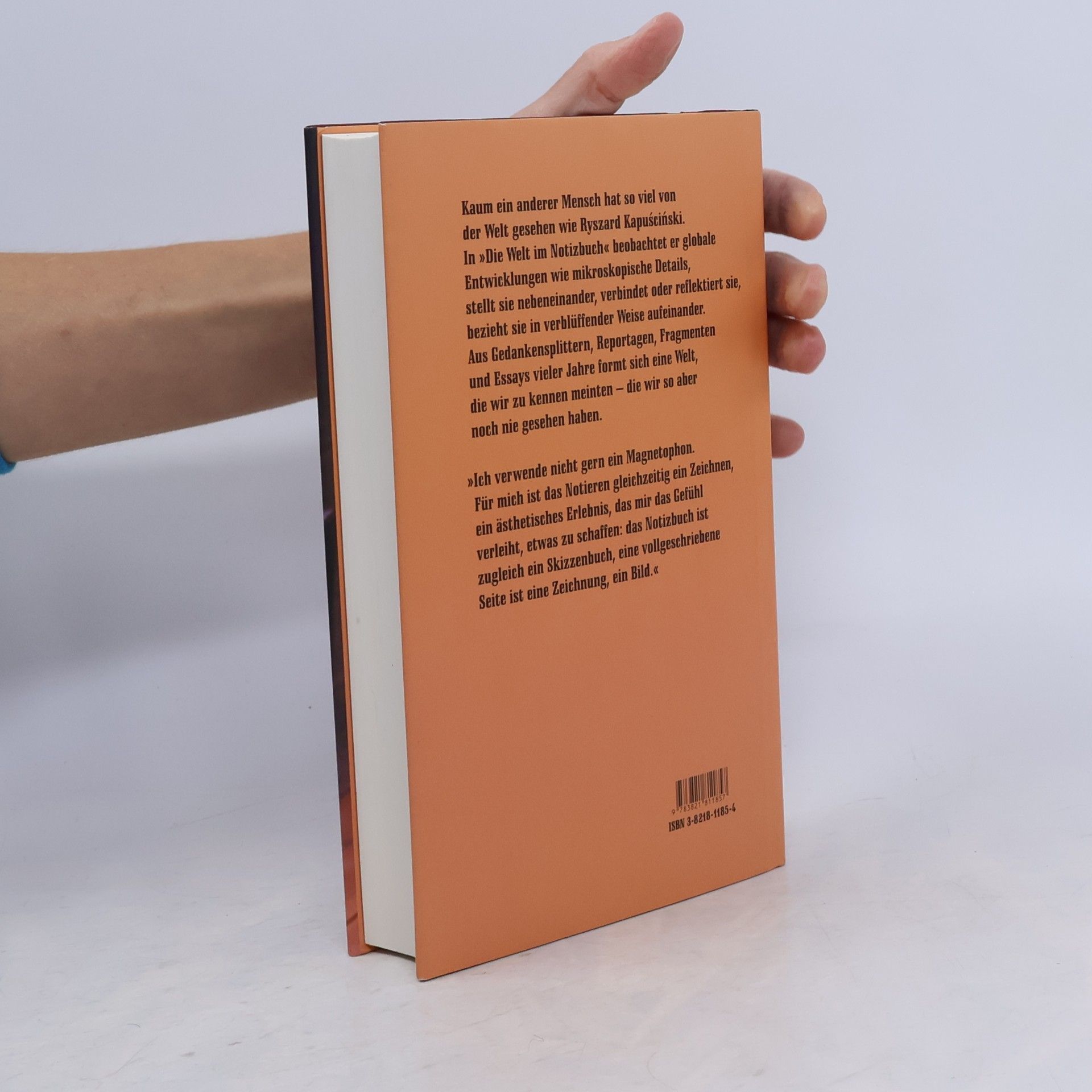 Ryszard Kapuściński Die Welt im Notizbuch
