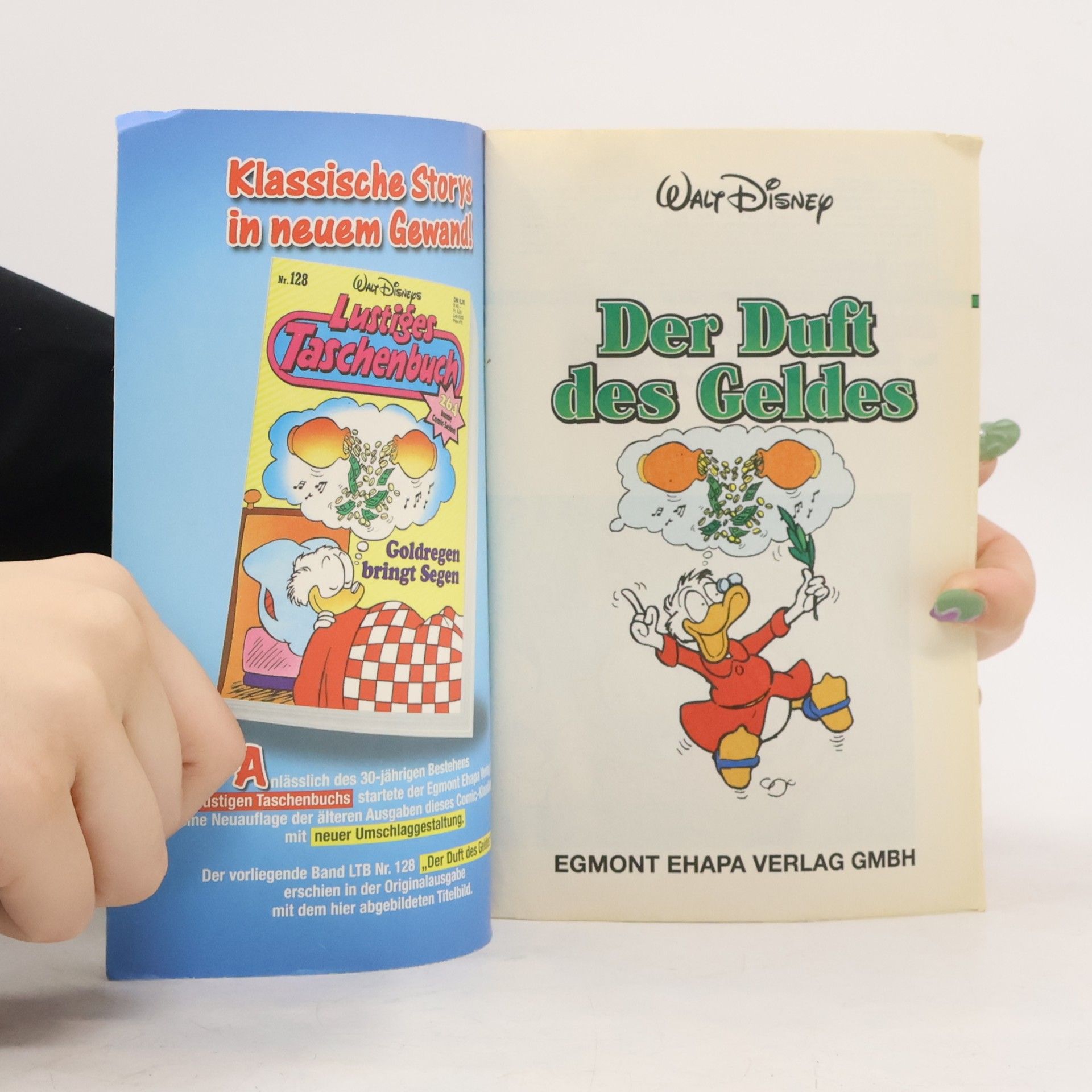 Walt Disney Lustiges Taschenbuch. Der Duft des Geldes.