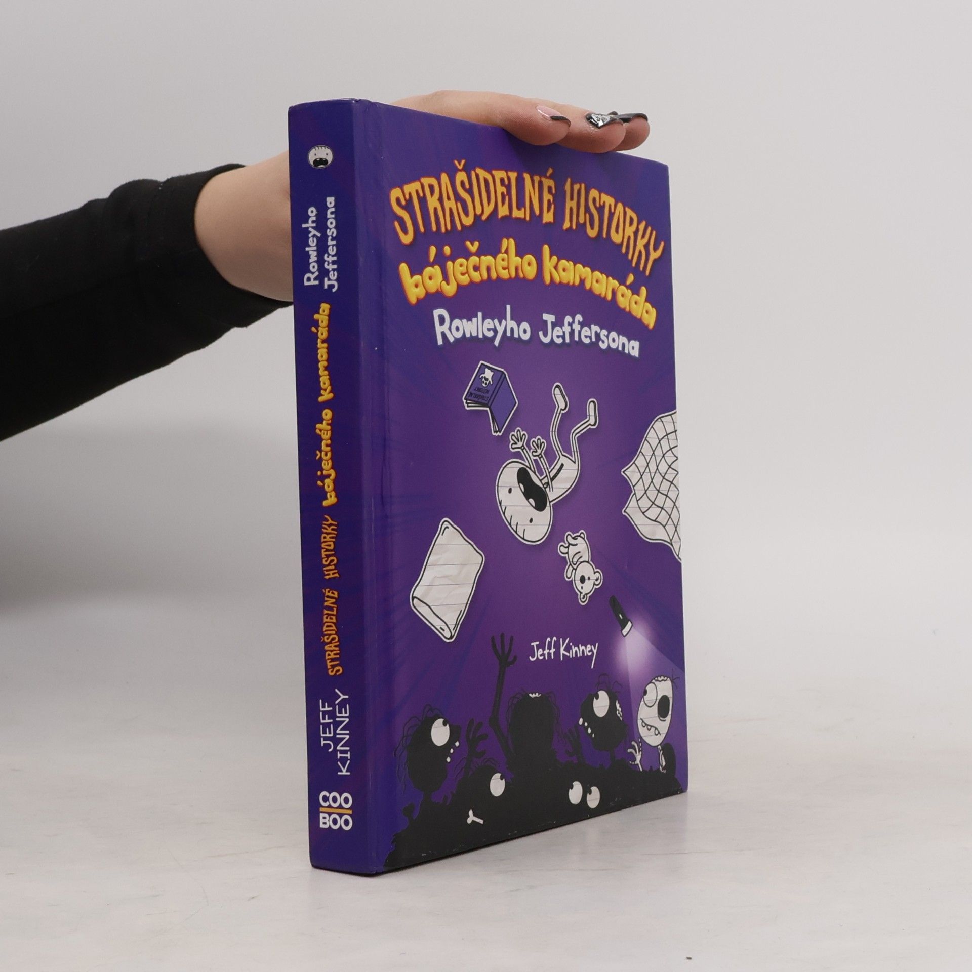 Jeff Kinney Strašidelné historky báječného kamaráda Rowleyho Jeffersona