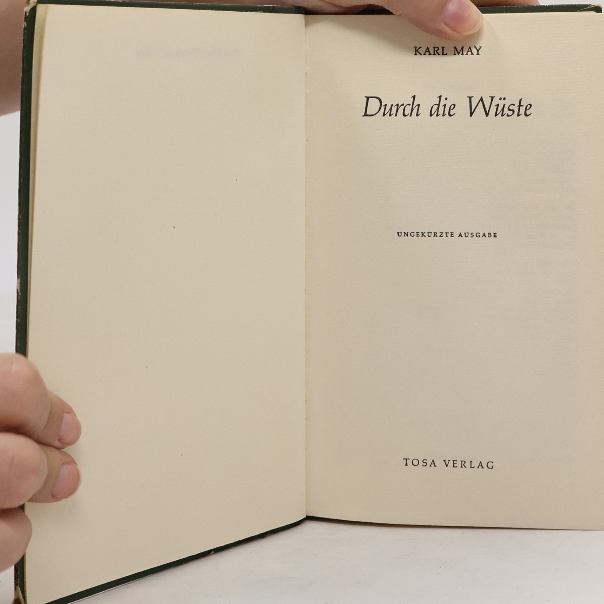 Karl May Durch die Wüste