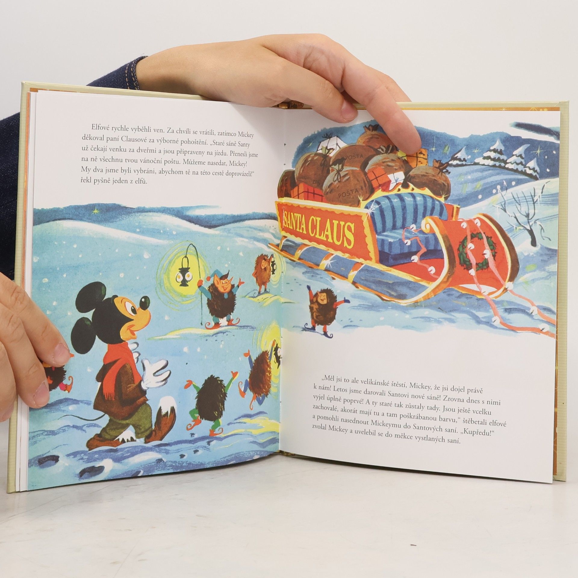 Various authors Zlatá sbírka pohádek 17. Mickey Mouse a vánoční pošta
