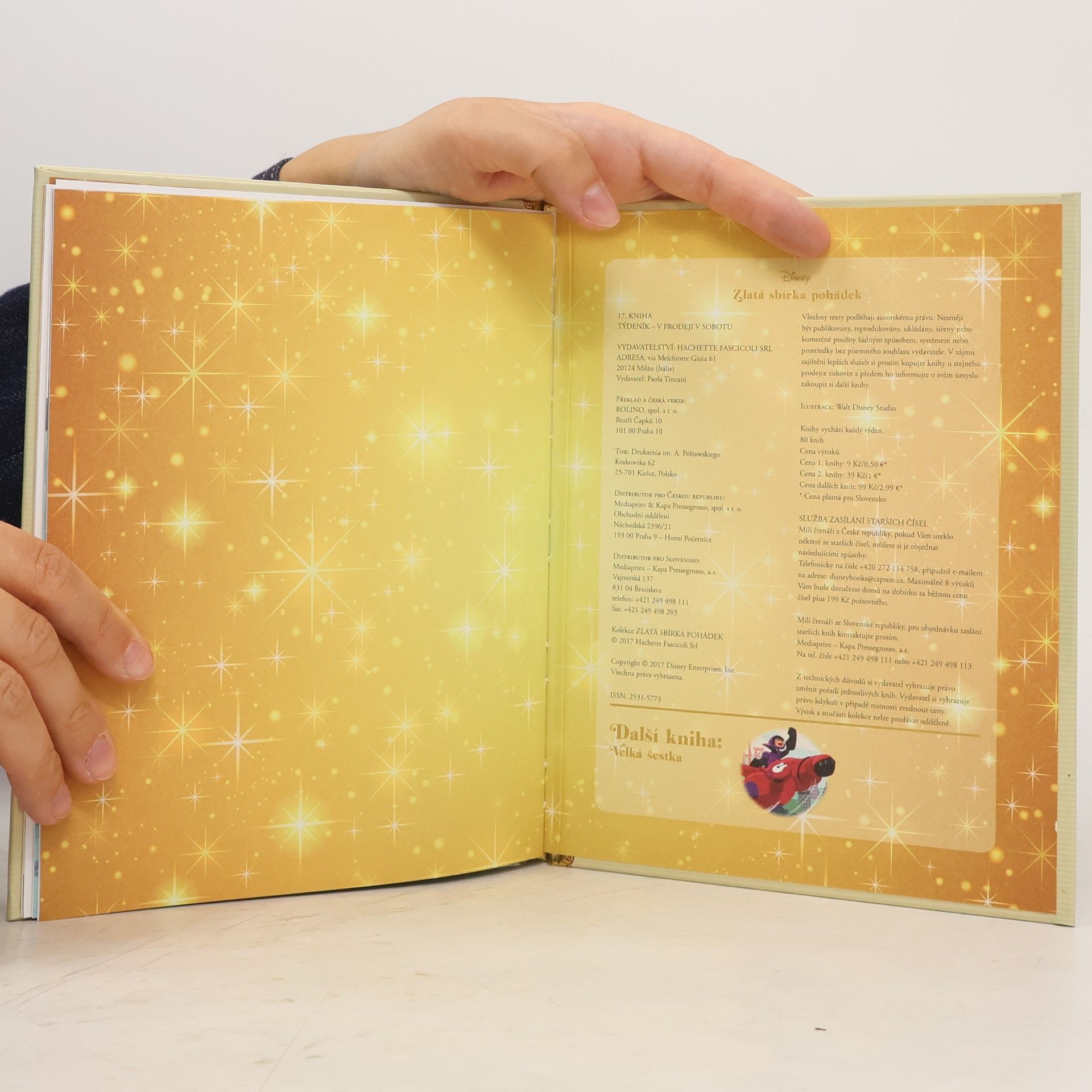 Various authors Zlatá sbírka pohádek 17. Mickey Mouse a vánoční pošta