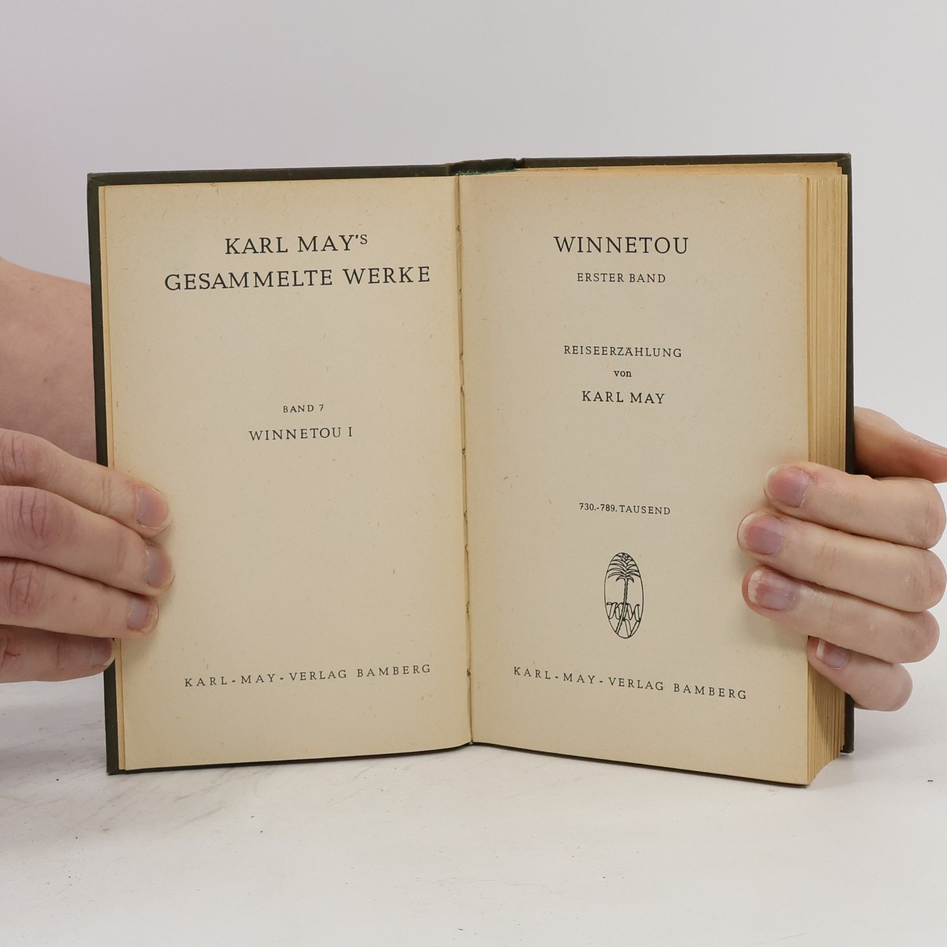 Karl May Winnetou 1. Band