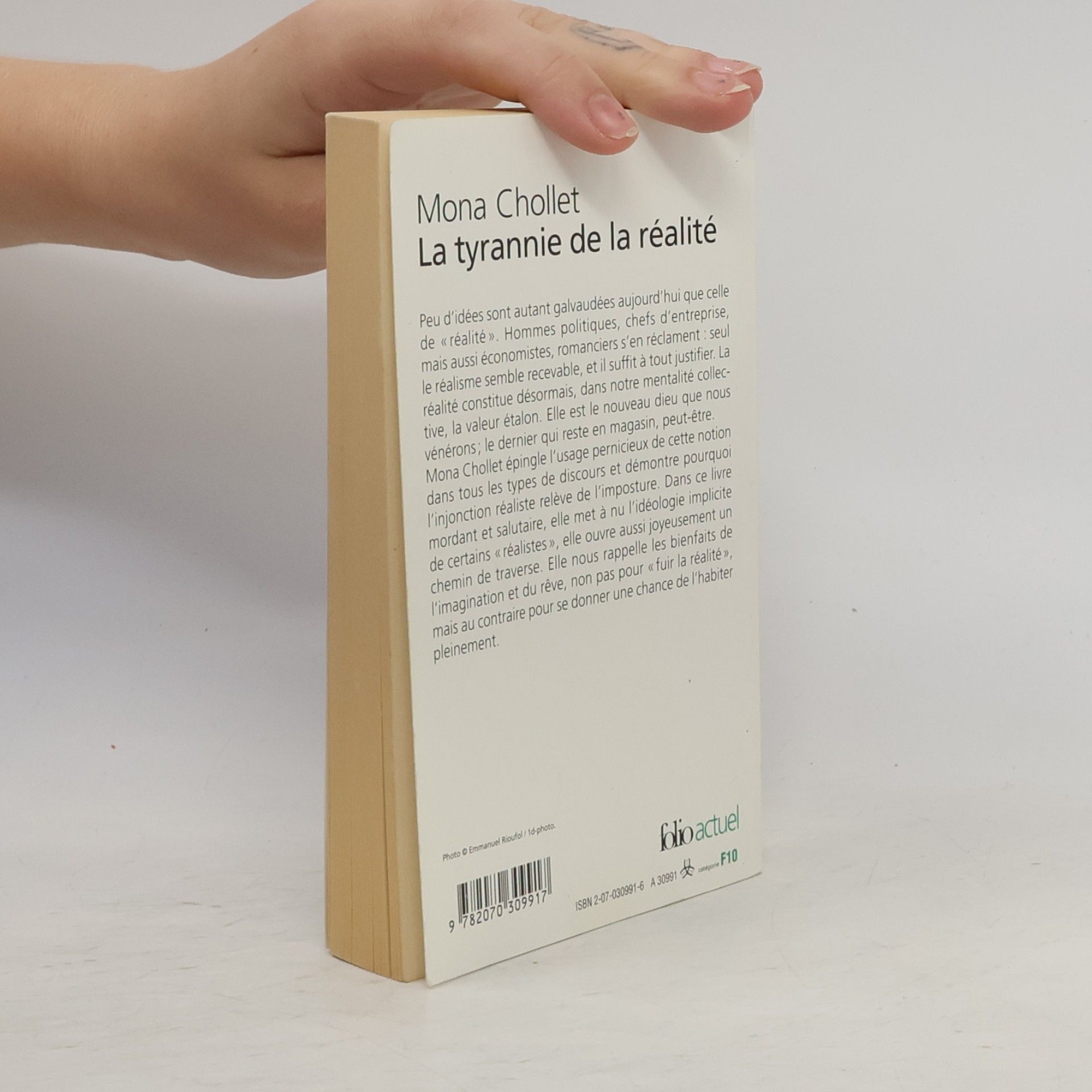 Mona Chollet folio actuel - 120: La tyrannie de la réalité
