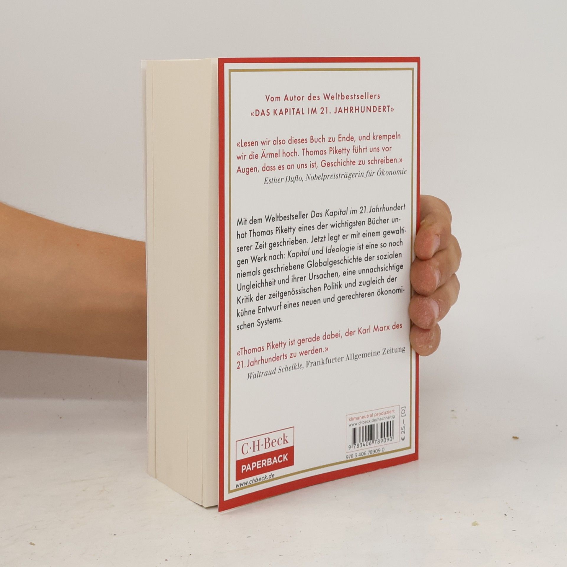 Thomas Piketty Kapital und Ideologie
