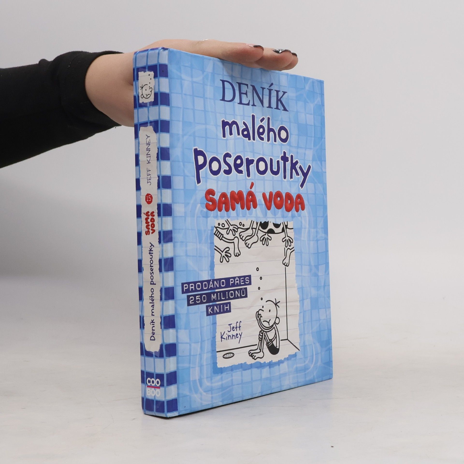 Jeff Kinney Deník malého poseroutky 15. Samá voda