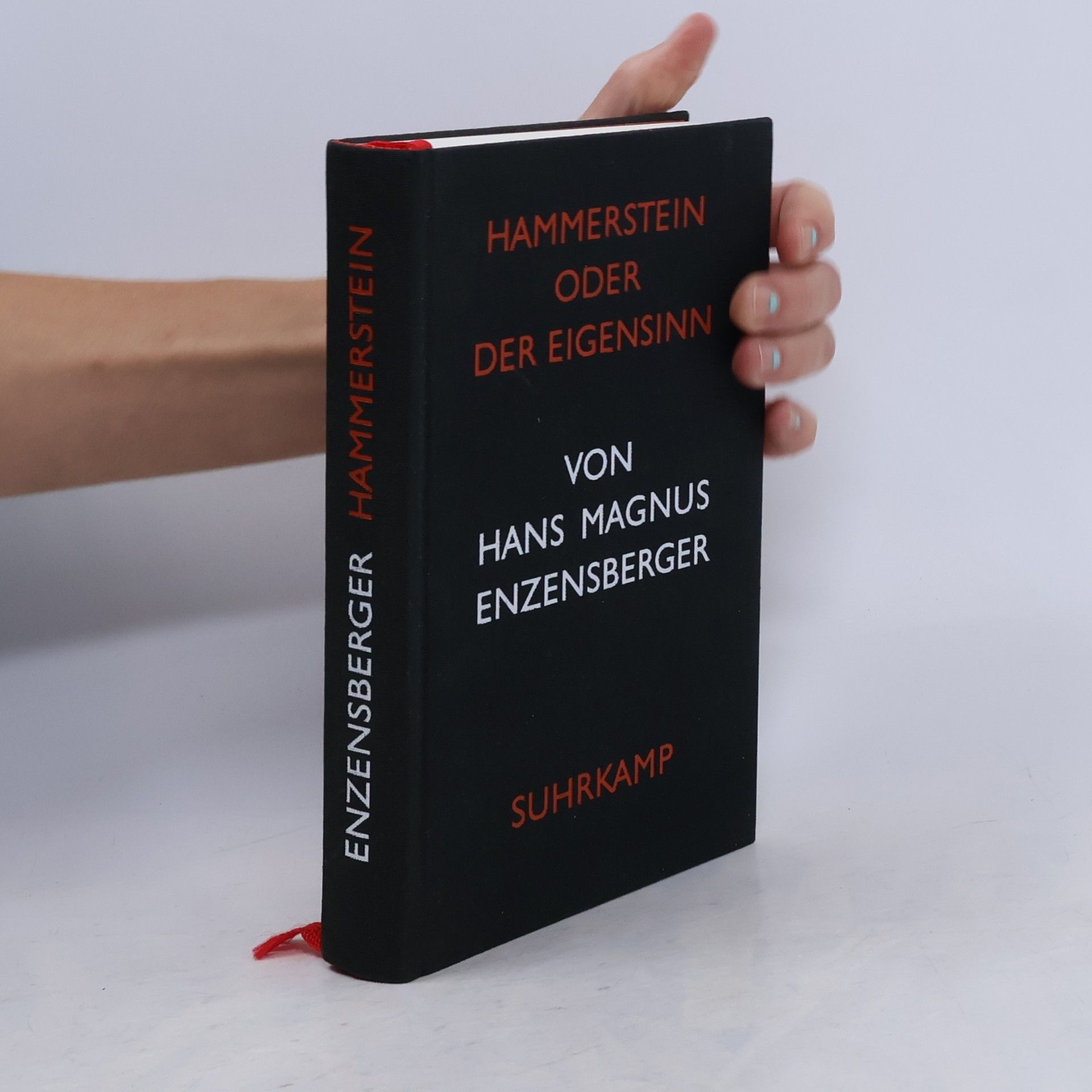 Hans Magnus Enzensberger Hammerstein oder der Eigensinn