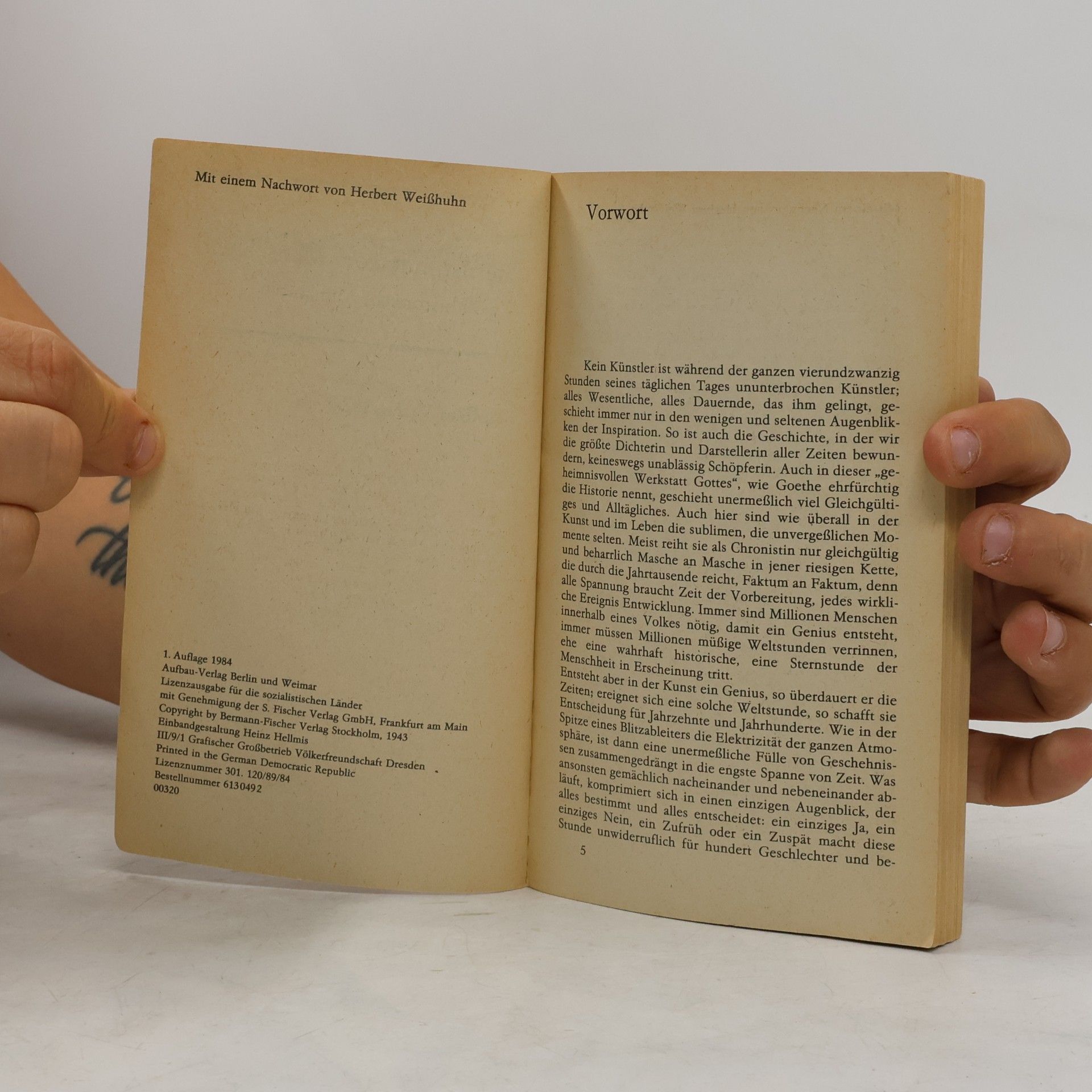 Stefan Zweig Sternstunden der Menschheit