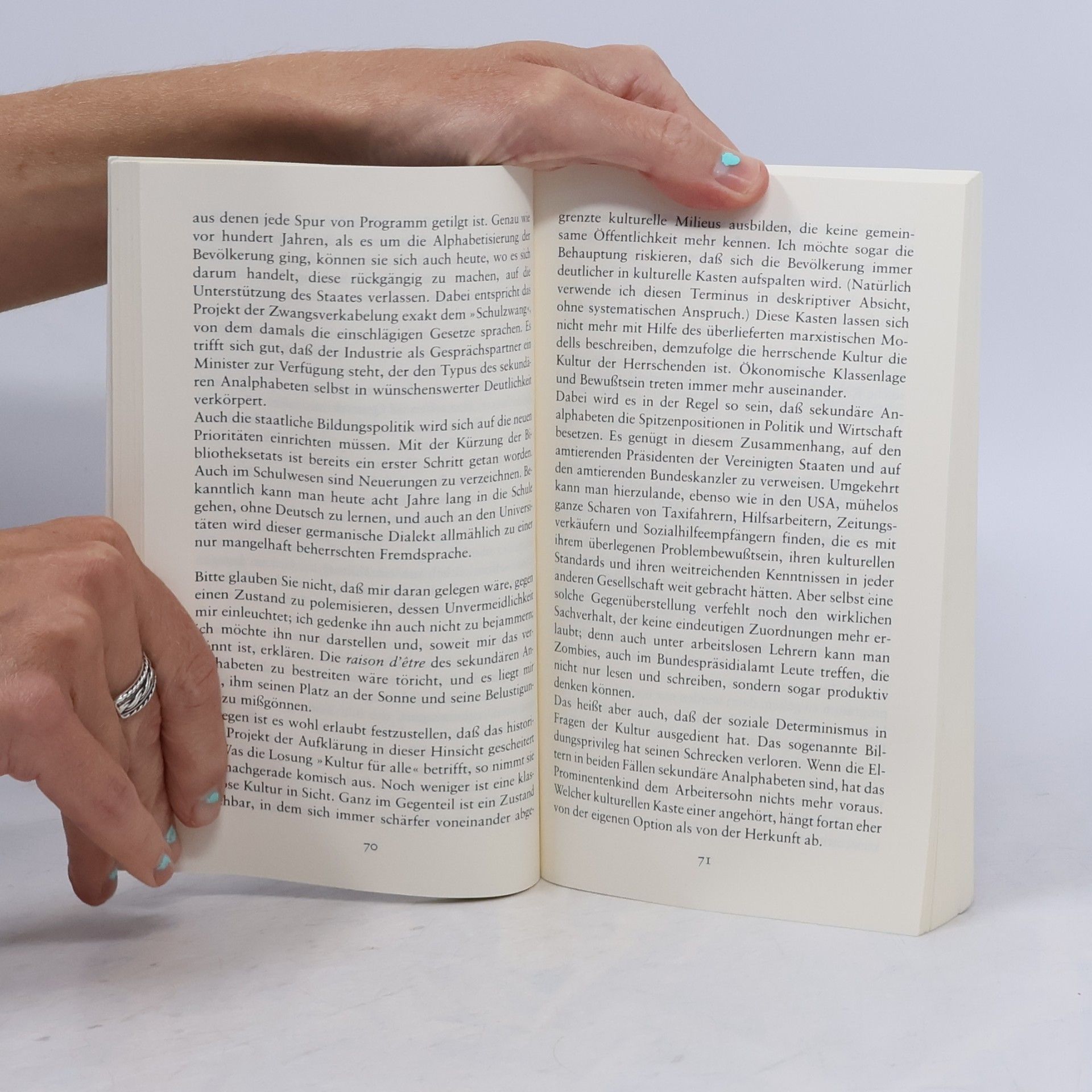 Hans Magnus Enzensberger Mittelmass und Wahn