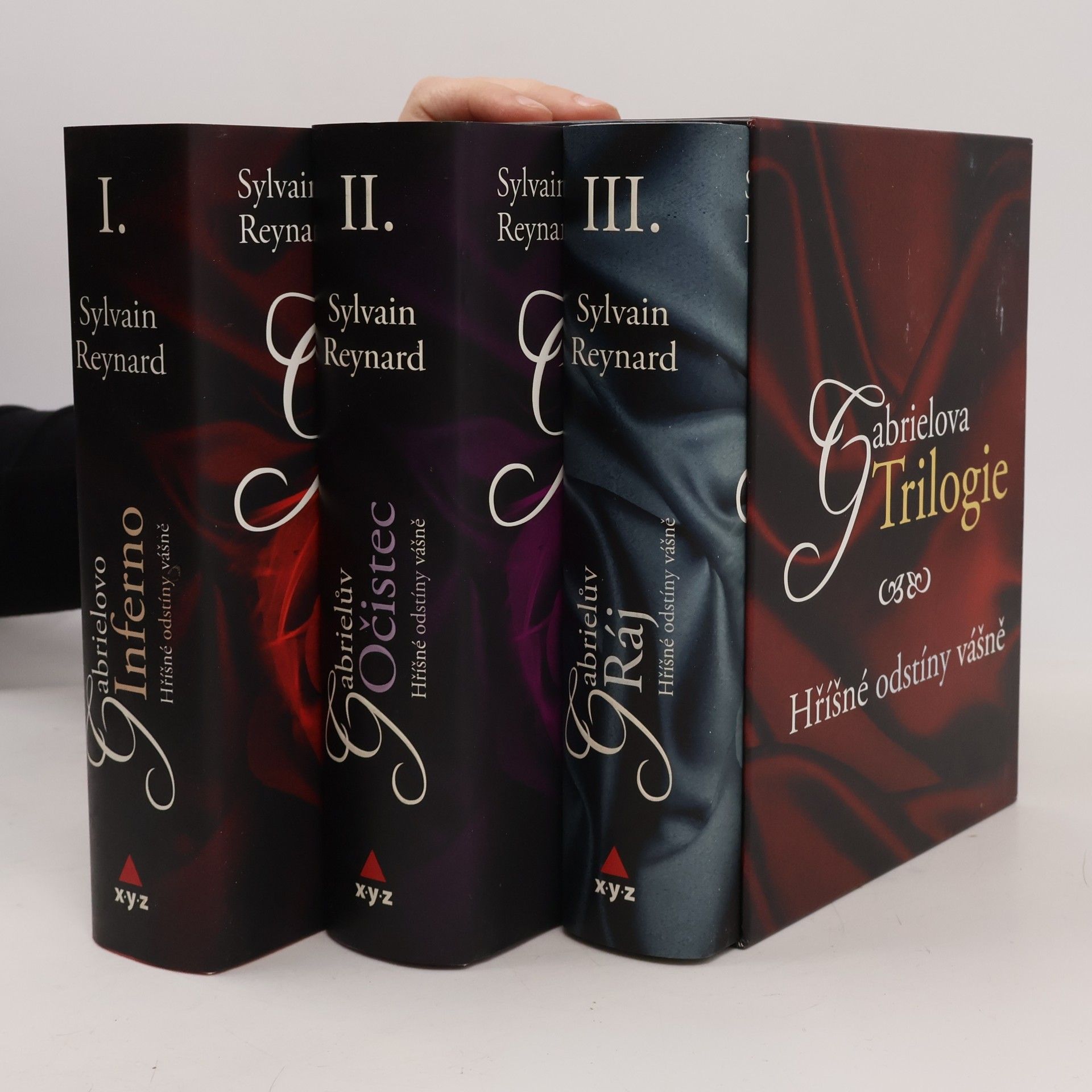 Sylvain Reynard Hříšné odstíny vášně (1.-3. díl)