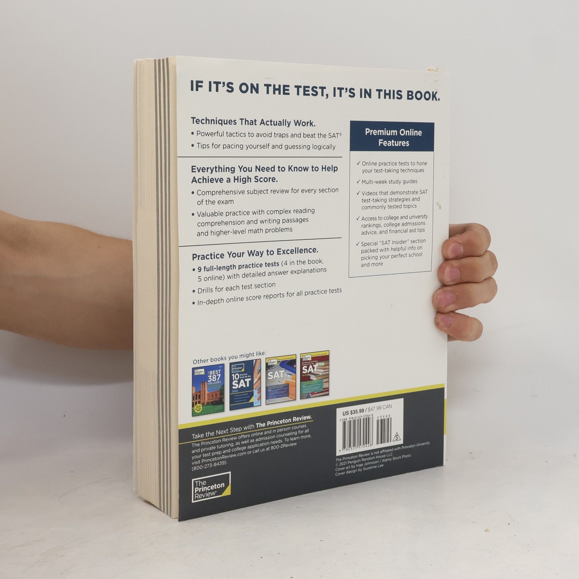 Various authors Princeton Review: Princeton Review SAT Premium Prep, 2022
