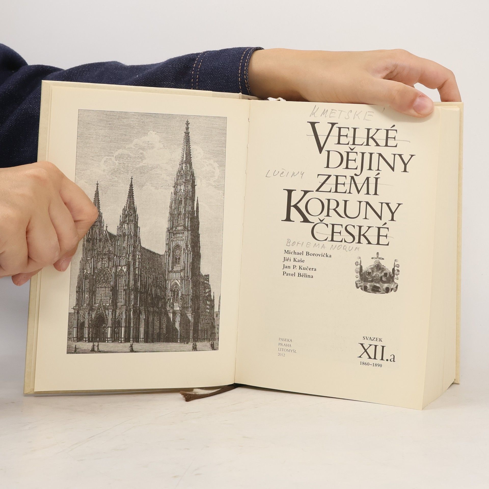 Pavel Bělina Velké dějiny zemí Koruny české XII.a