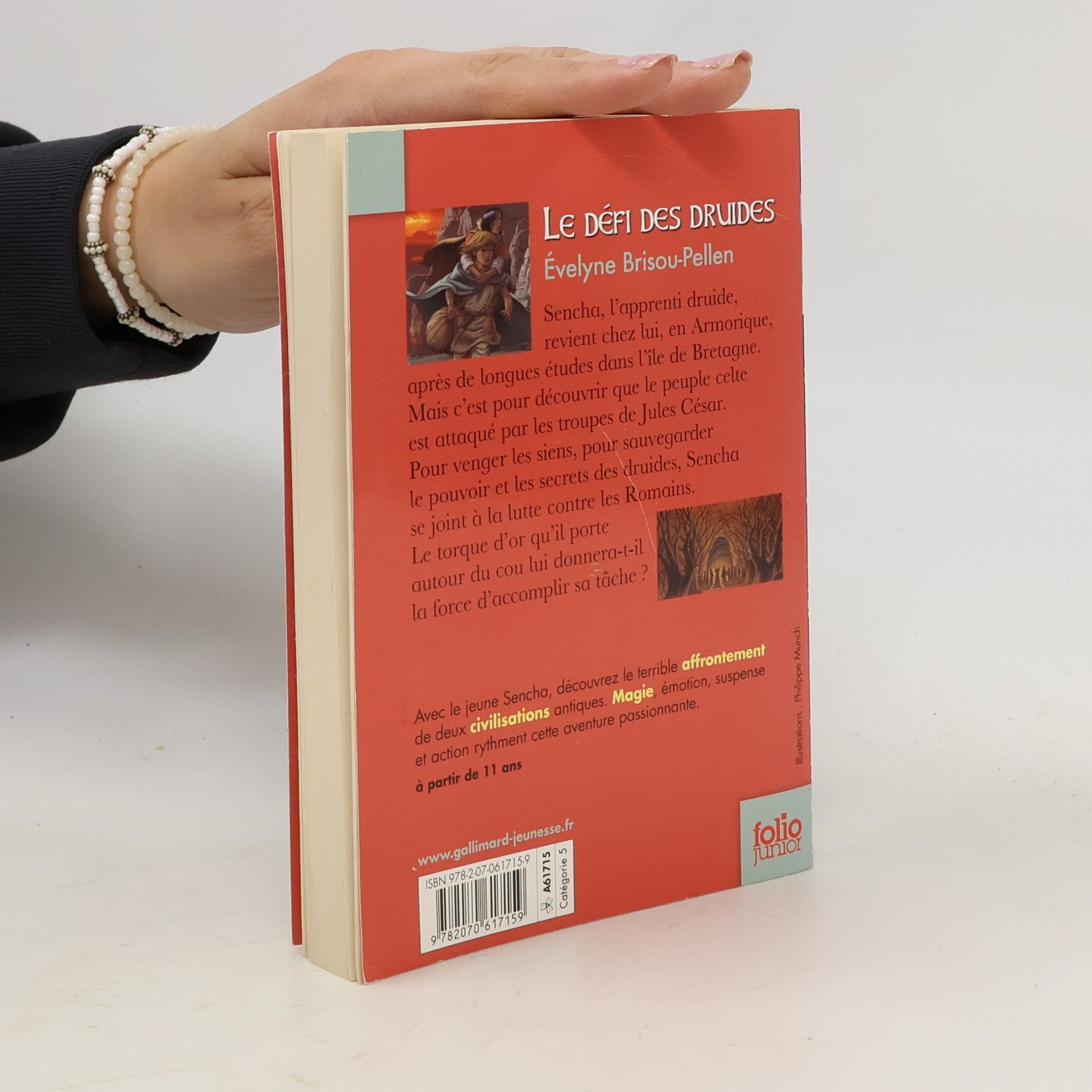 E. Brisou-Pellen Folio junior: Le Défi des Druides