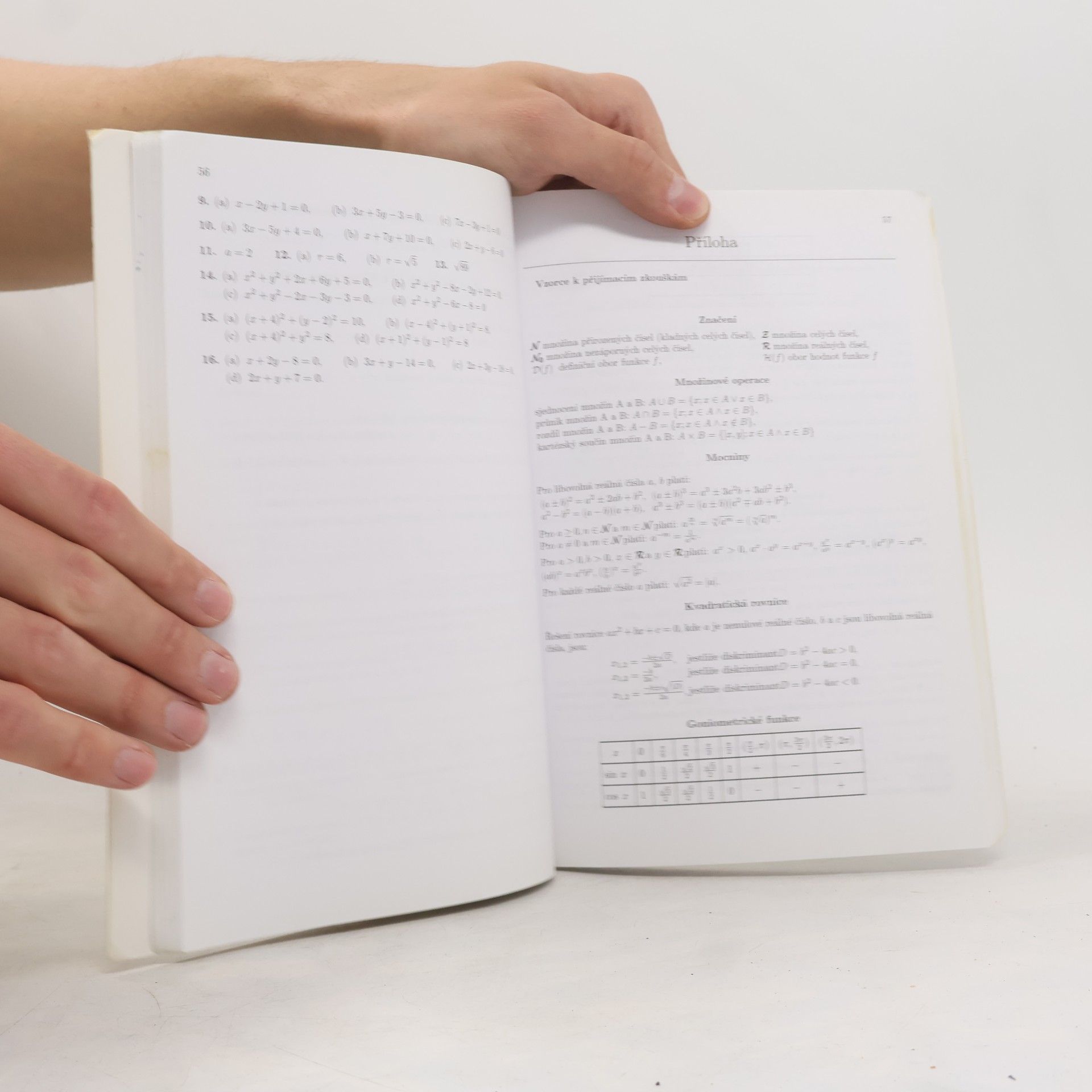 Jindřich Klůfa Matematika k přijímacím zkouškám na Vysokou školu ekonomickou