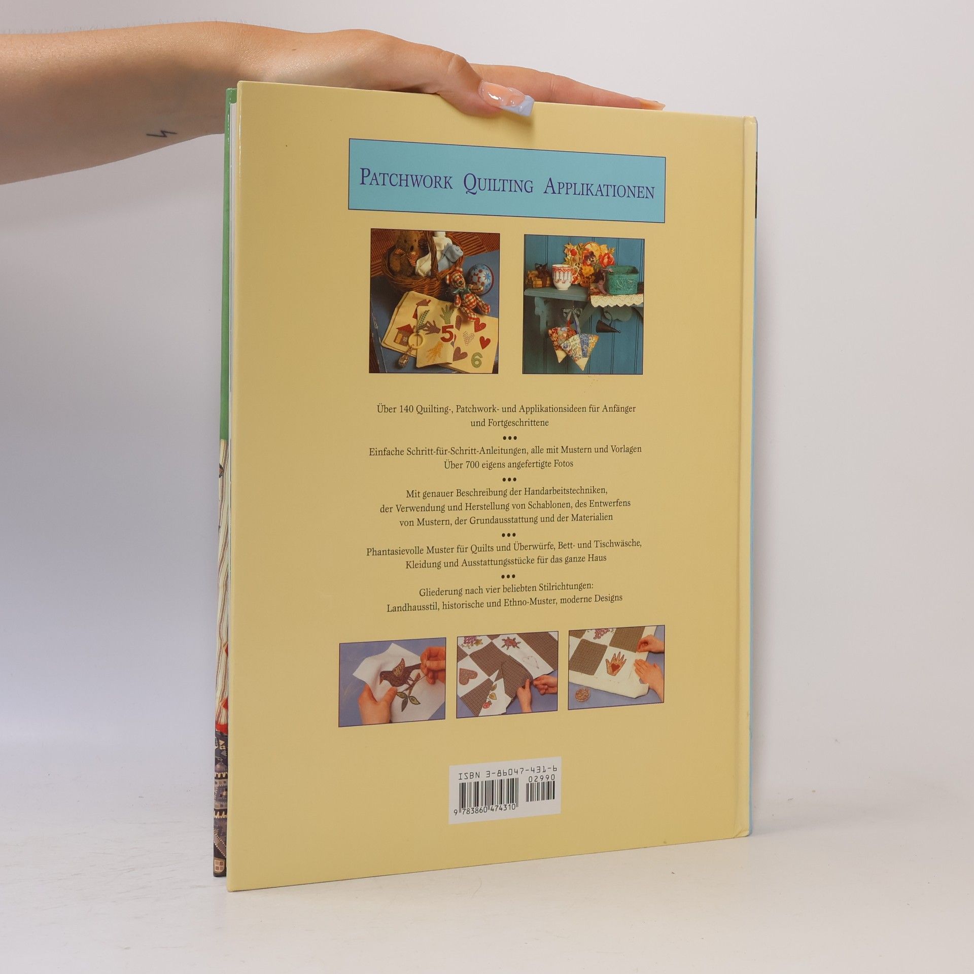 Isabel Stanley Patchwork, Quilting, Applikationen