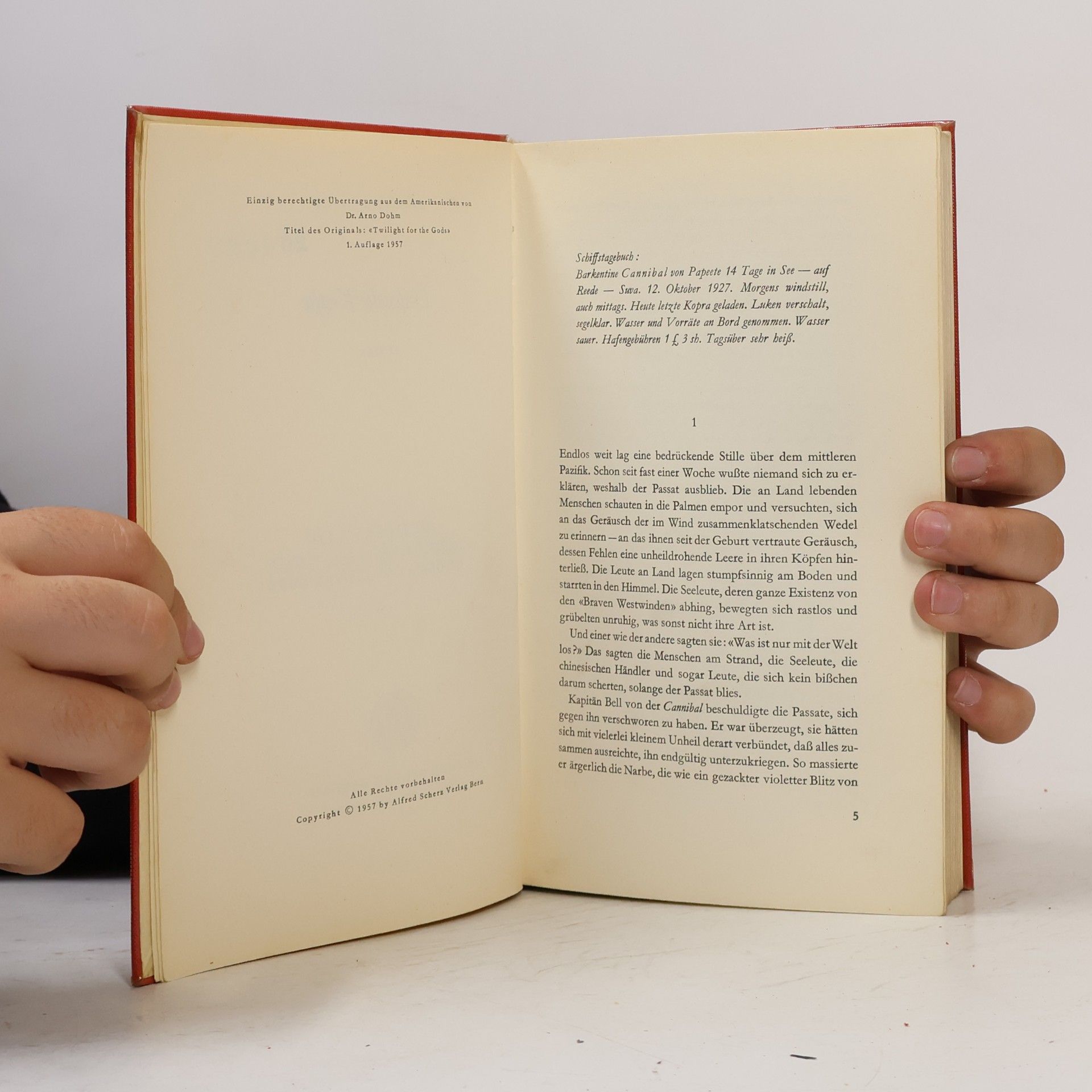 Ernest K. Gann Entfesselte kräfte