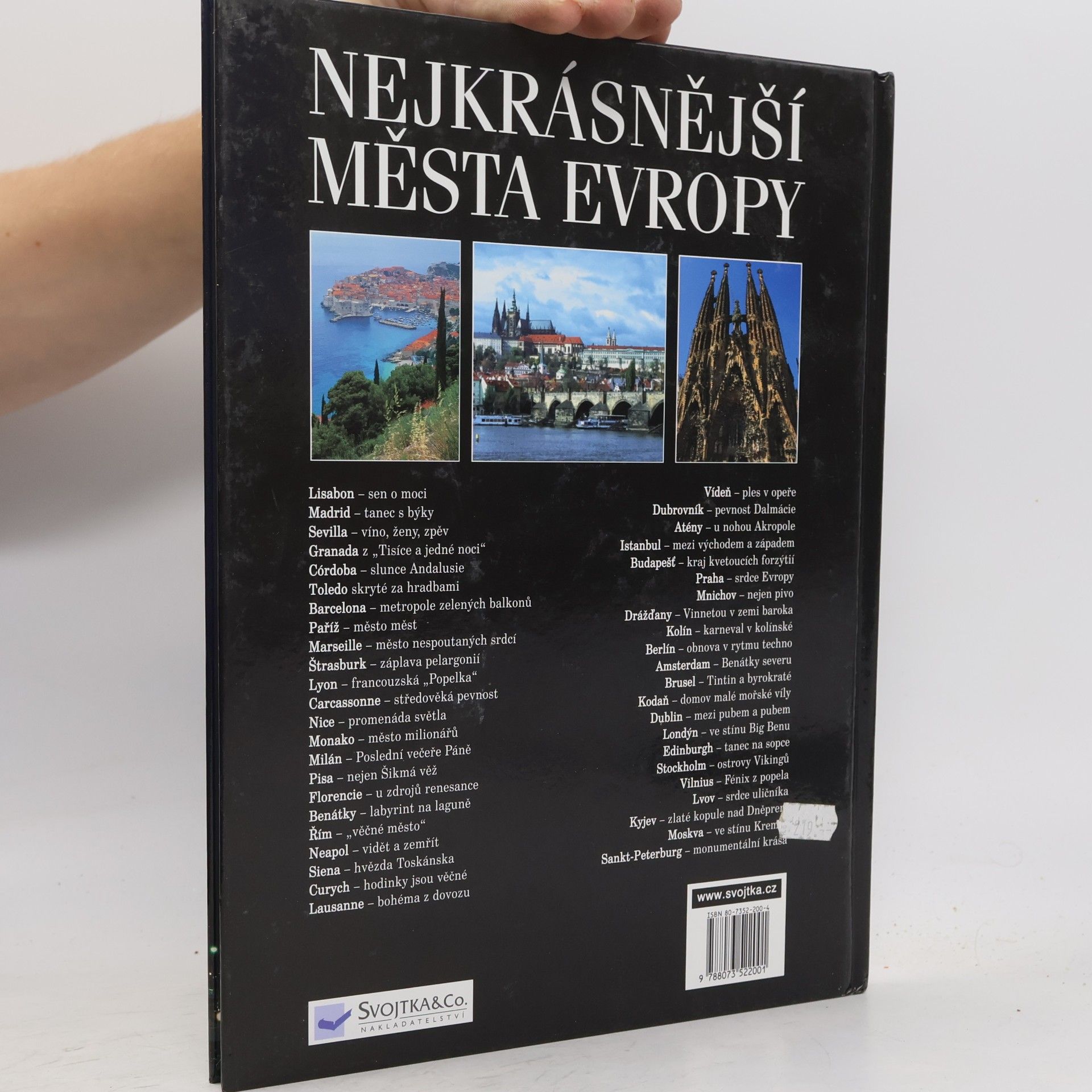 Ewa Kropiwnicka Nejkrásnější města Evropy