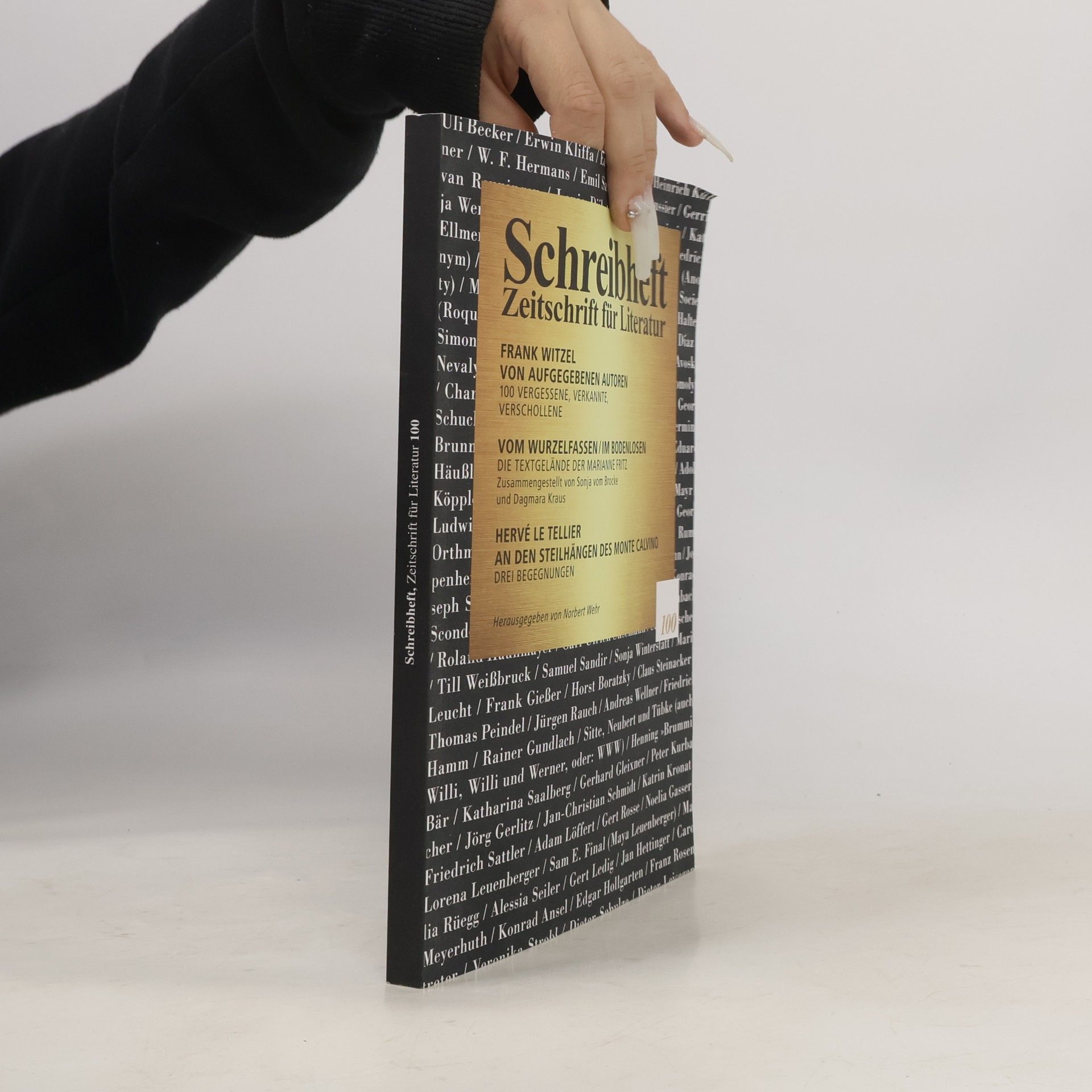 kolektiv Schreibheft. Zeitschrift für Literatur 100