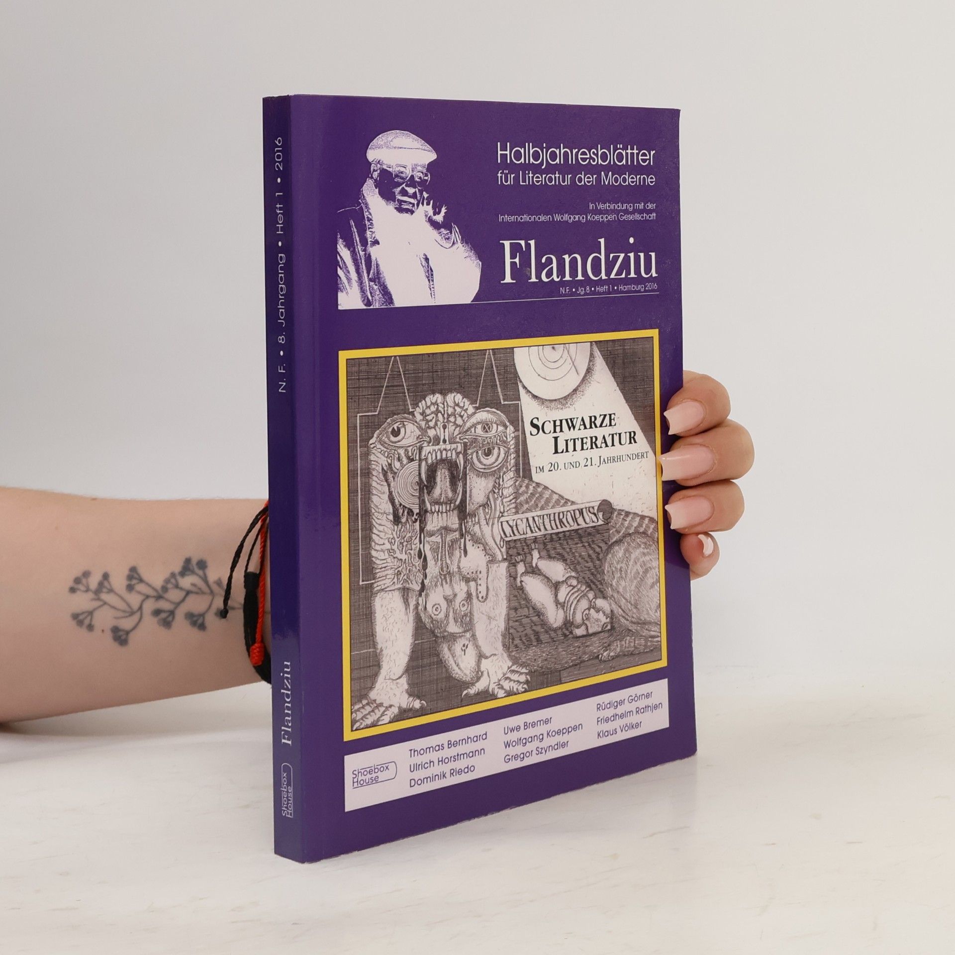 Flandziu - Halbjahresblätter für Literatur der Moderne