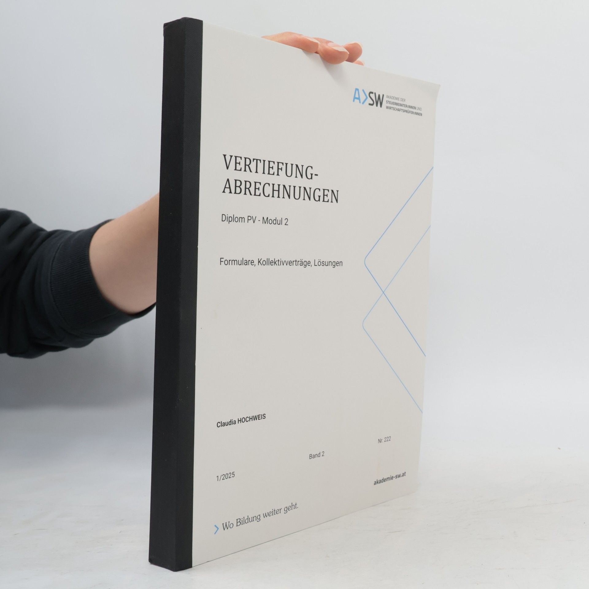 Claudia Hochweis Vertiefung-Abrechnungen. Diplom PV - Modul 2