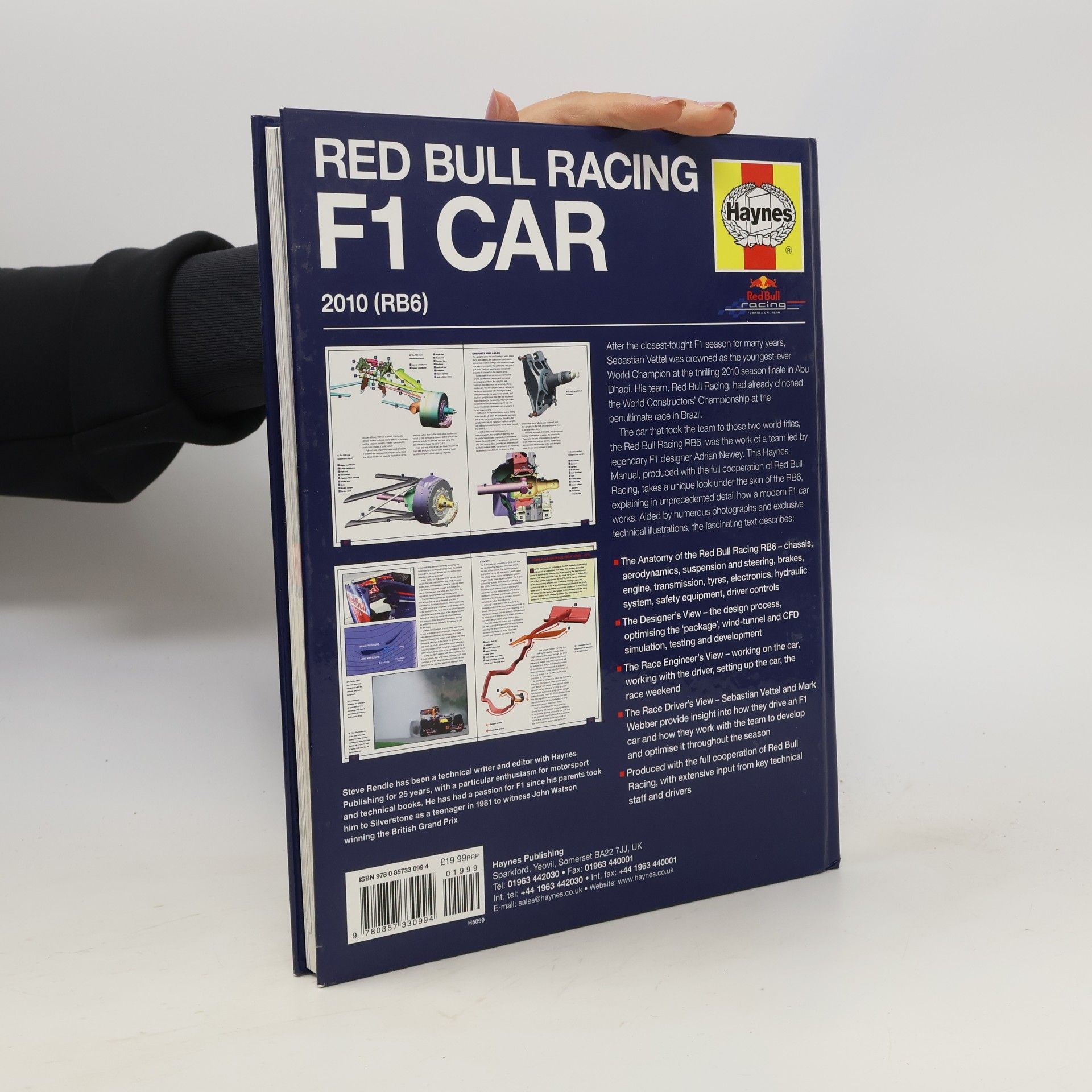 Steve Rendle Red Bull Racing F1 Car Manual