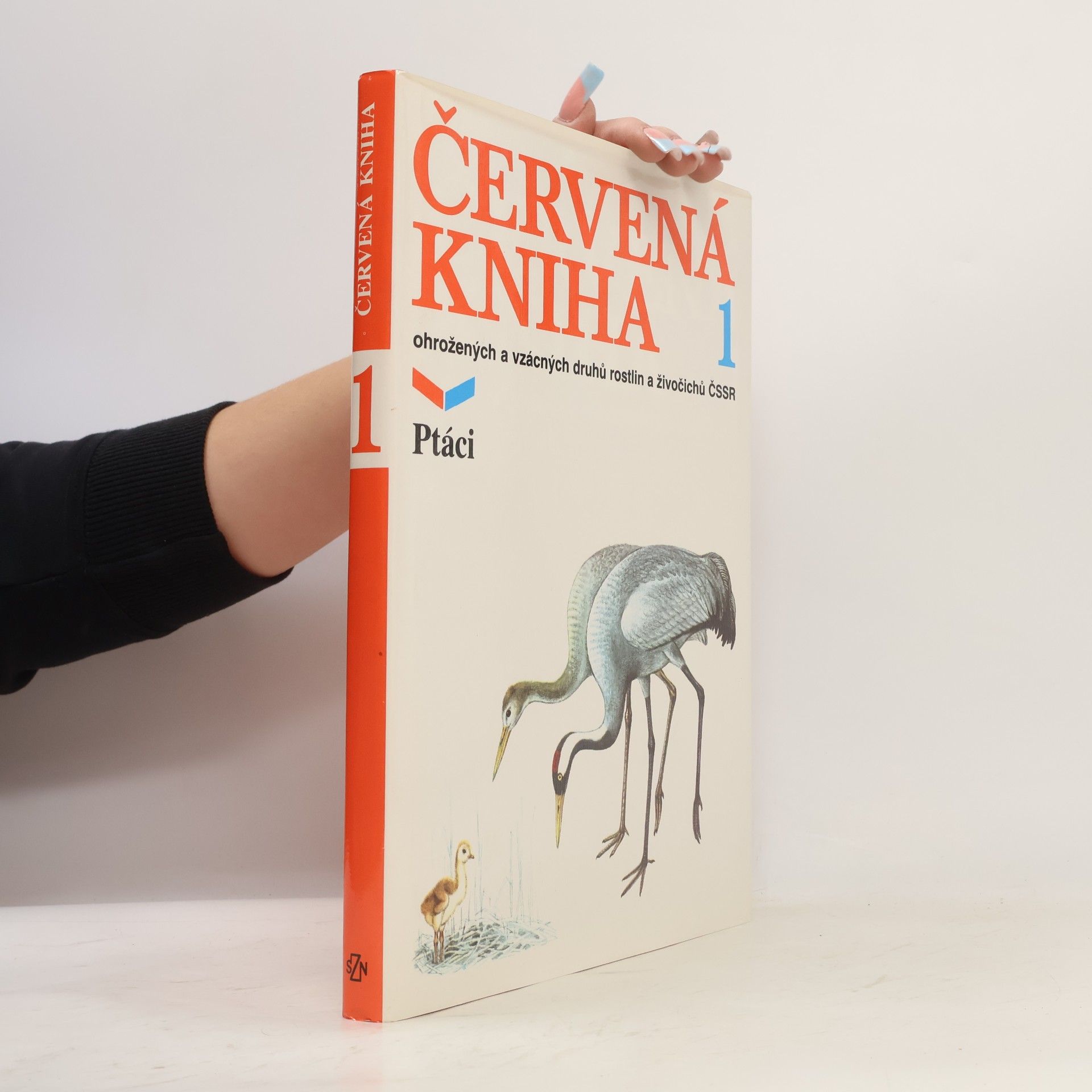 Kamil Sedláček Červená kniha ohrožených a vzácných druhů rostlin a živočichů ČSSR 1. Ptáci