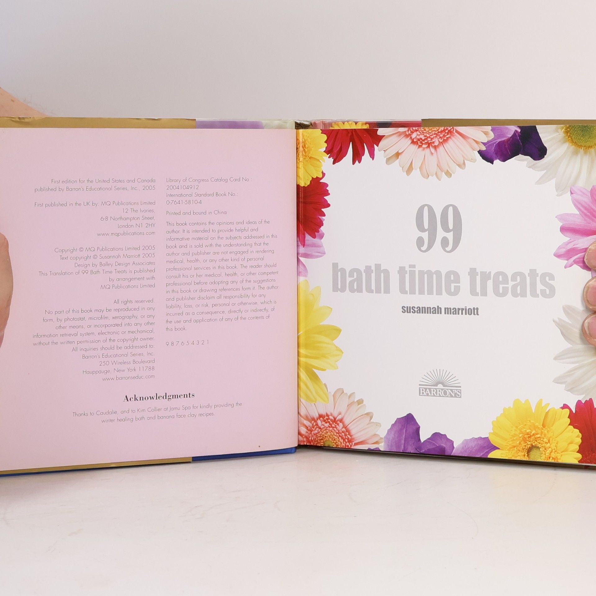 Susannah Marriott 99 Bath Time Treats