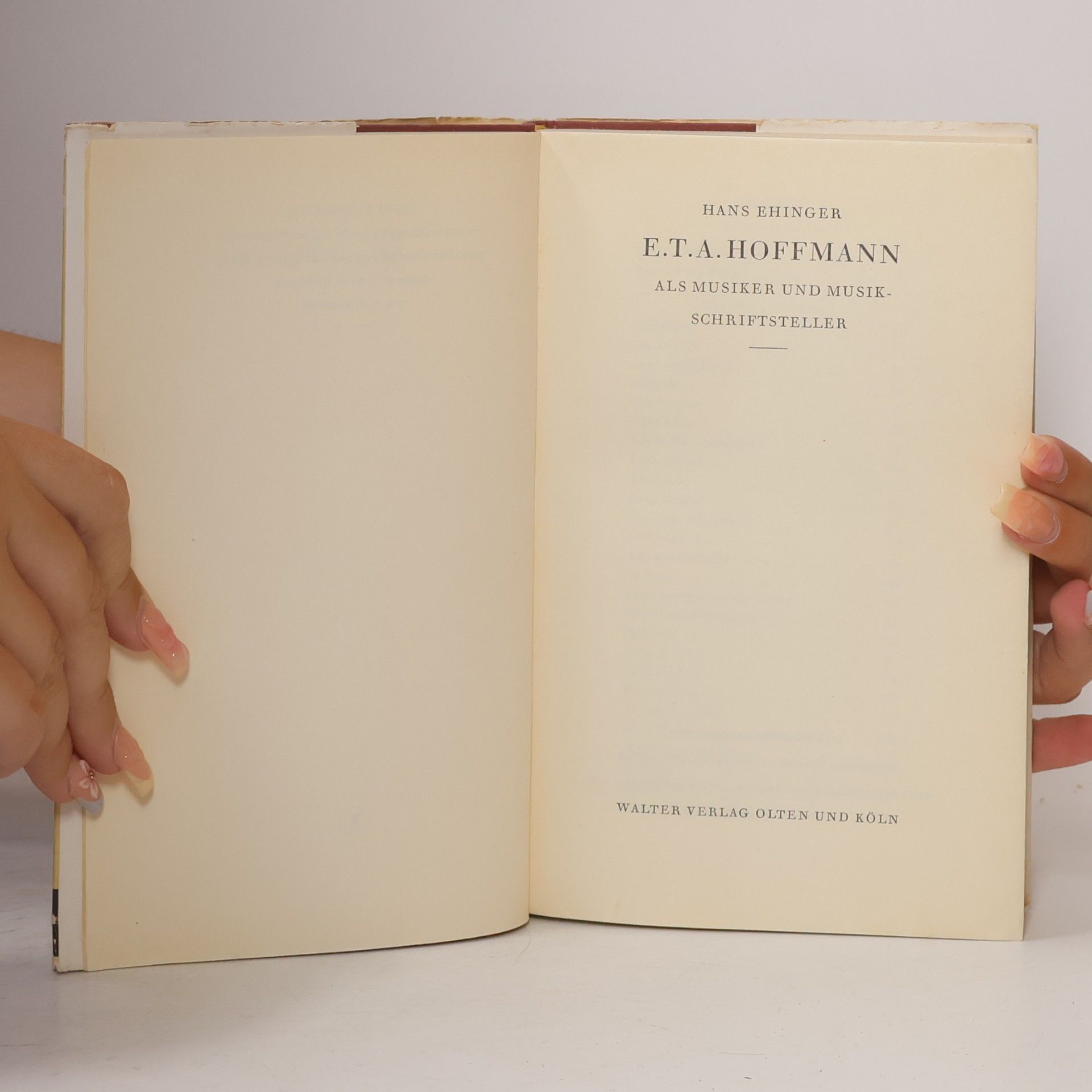 Hans Ehinger E.T.A. Hoffmann