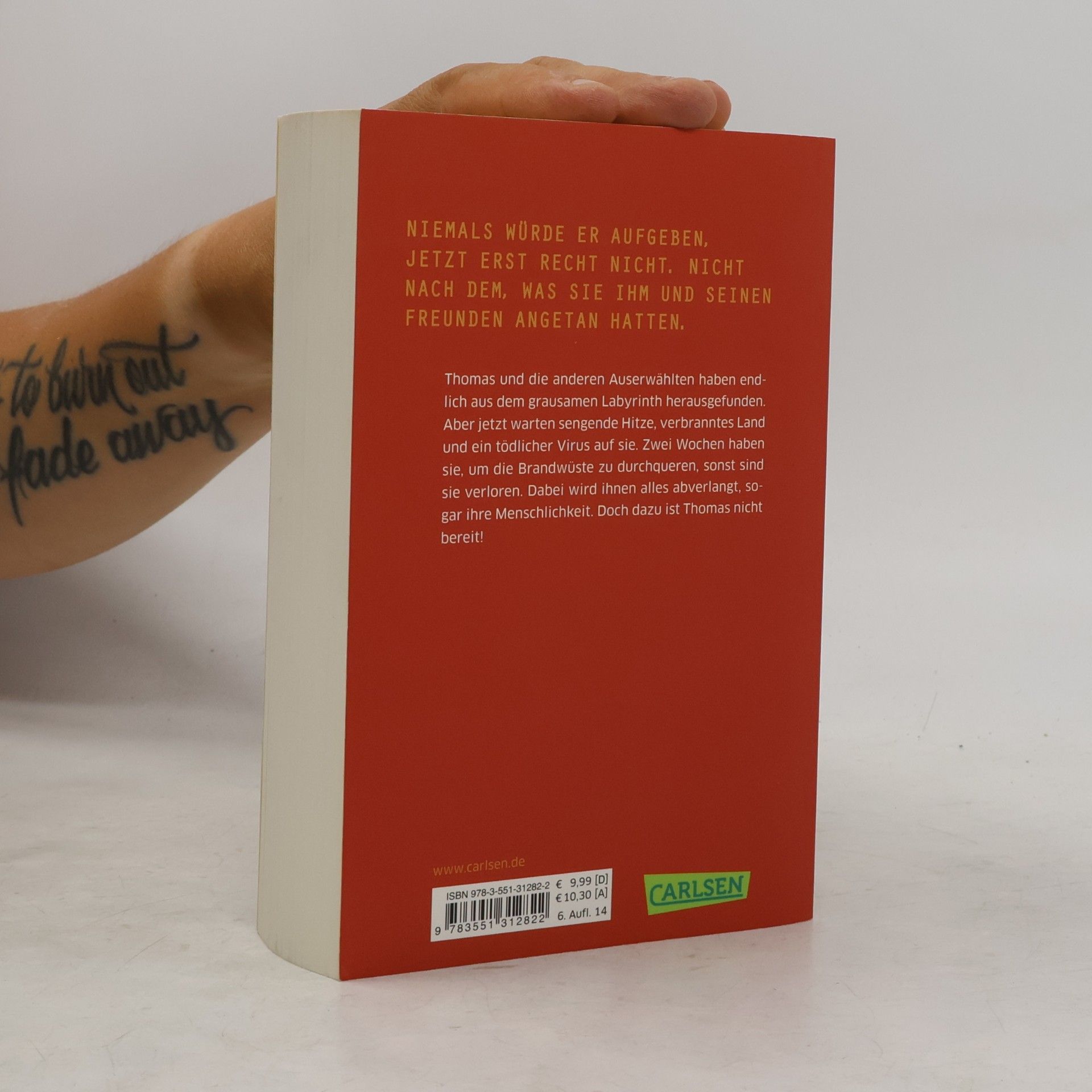 James Dashner Die Auserwählten in der Brandwüste