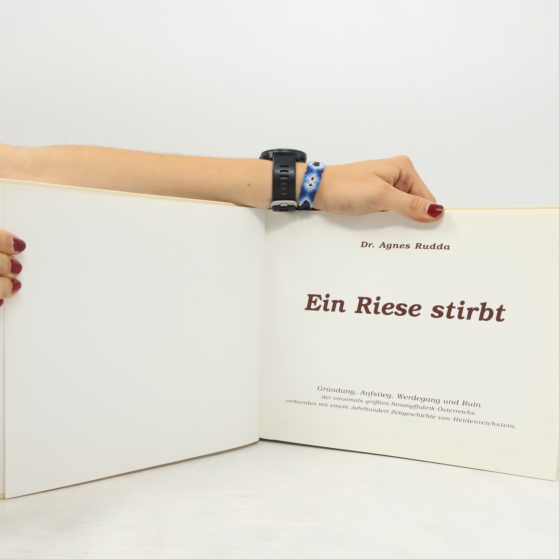 Agnes Rudda Ein Riese stirbt