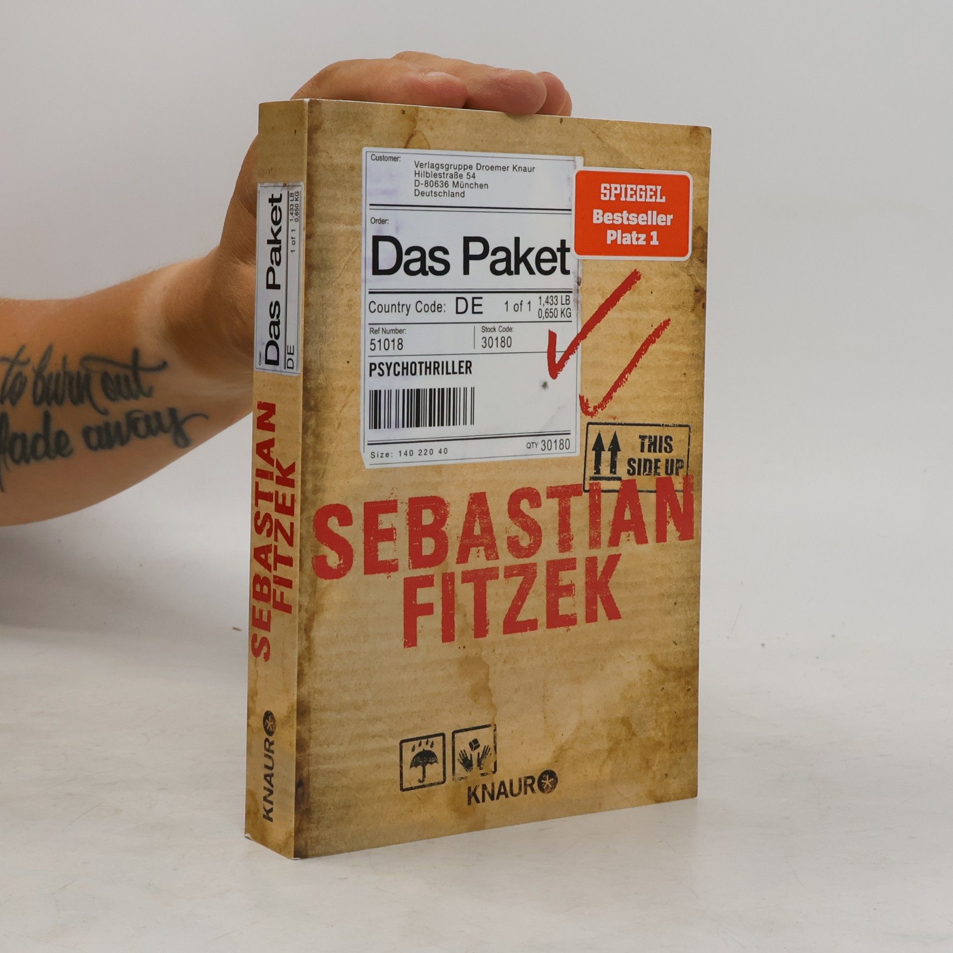 Sebastian Fitzek Das Paket