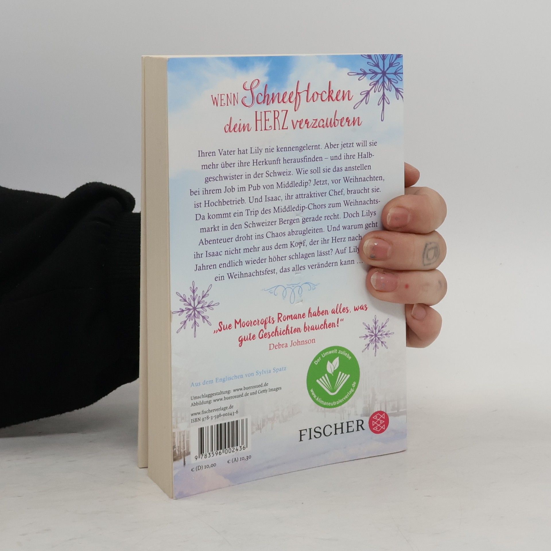 Sue Moorcroft Schneeflocken Glitzern