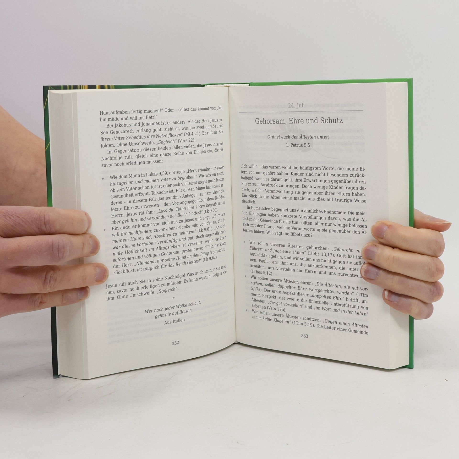 Peter Güthler Vom Lesen ins Leben