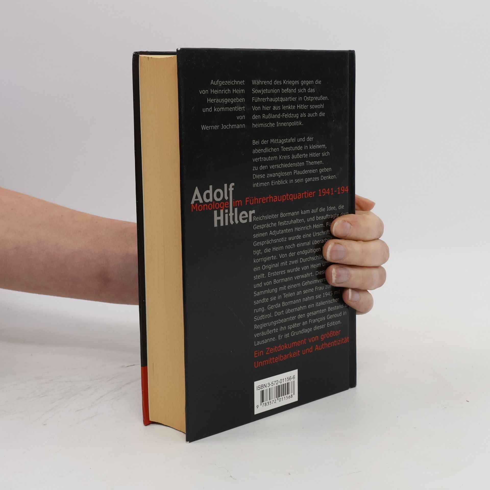 Adolf Hitler Monologe im Führerhauptquartier