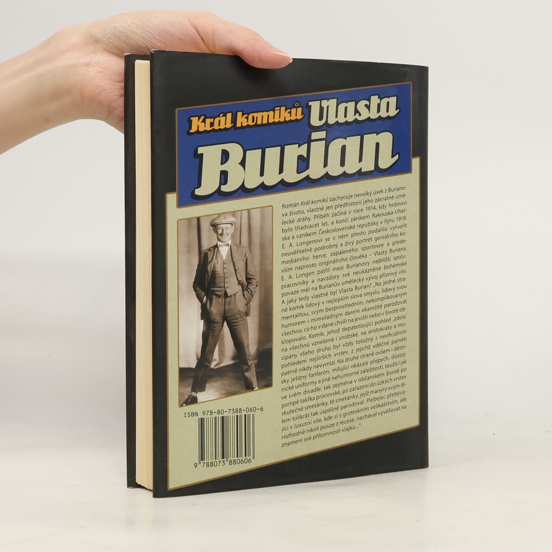 Emil Artur Longen Král komiků Vlasta Burian