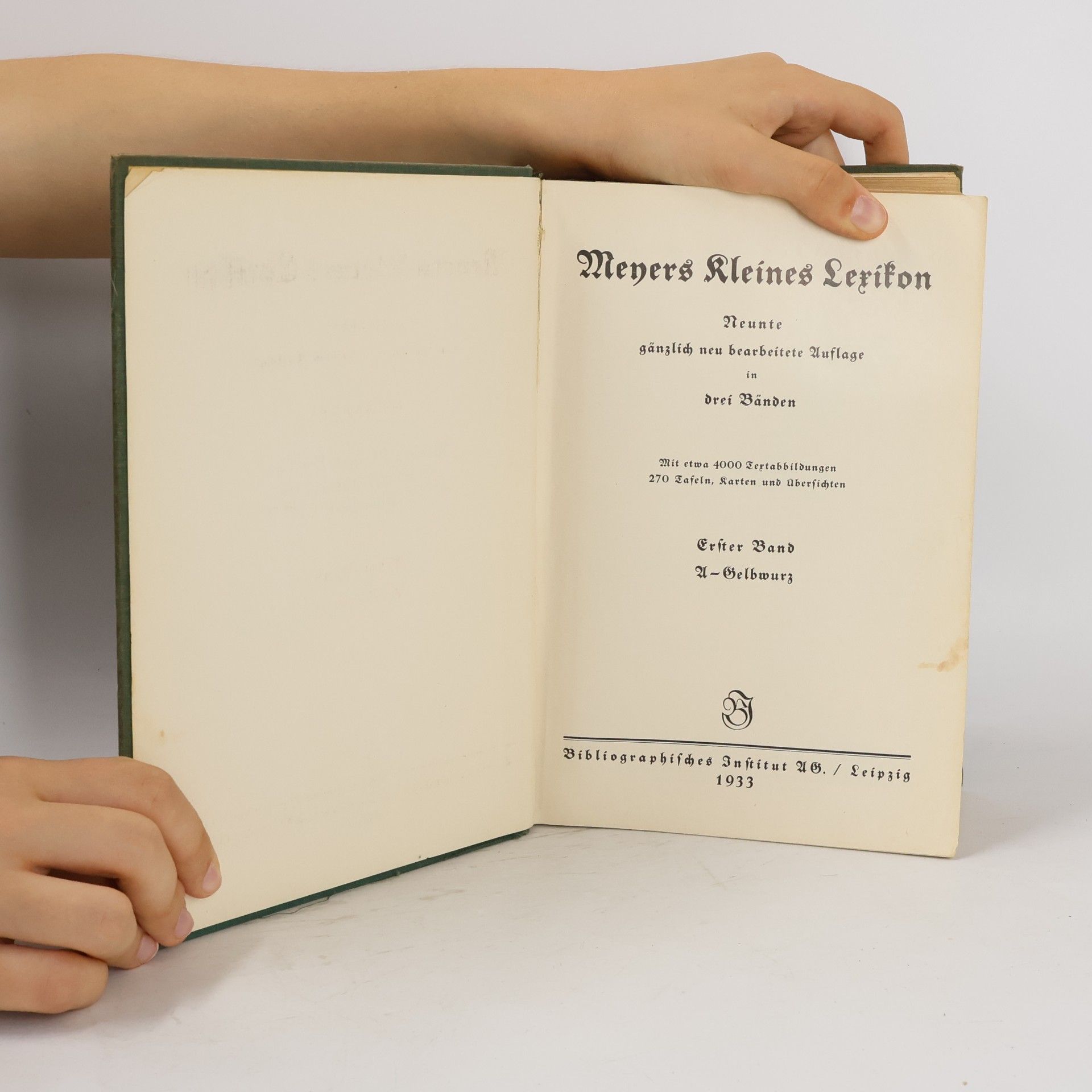 Autorenkollektiv Meyers Kleines Lexikon. Band 1. A - Gelbwurz