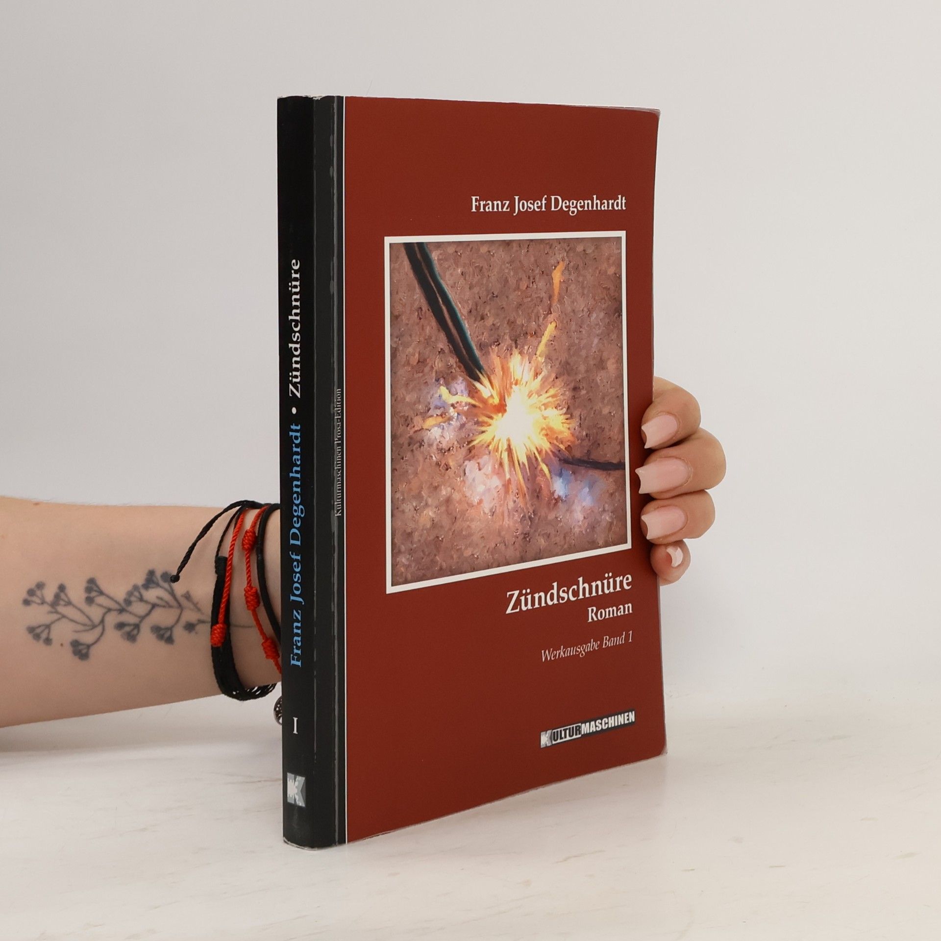 Franz-Josef Degenardt Kulturmaschinen Prosa-Edition - 1: Zündschnüre