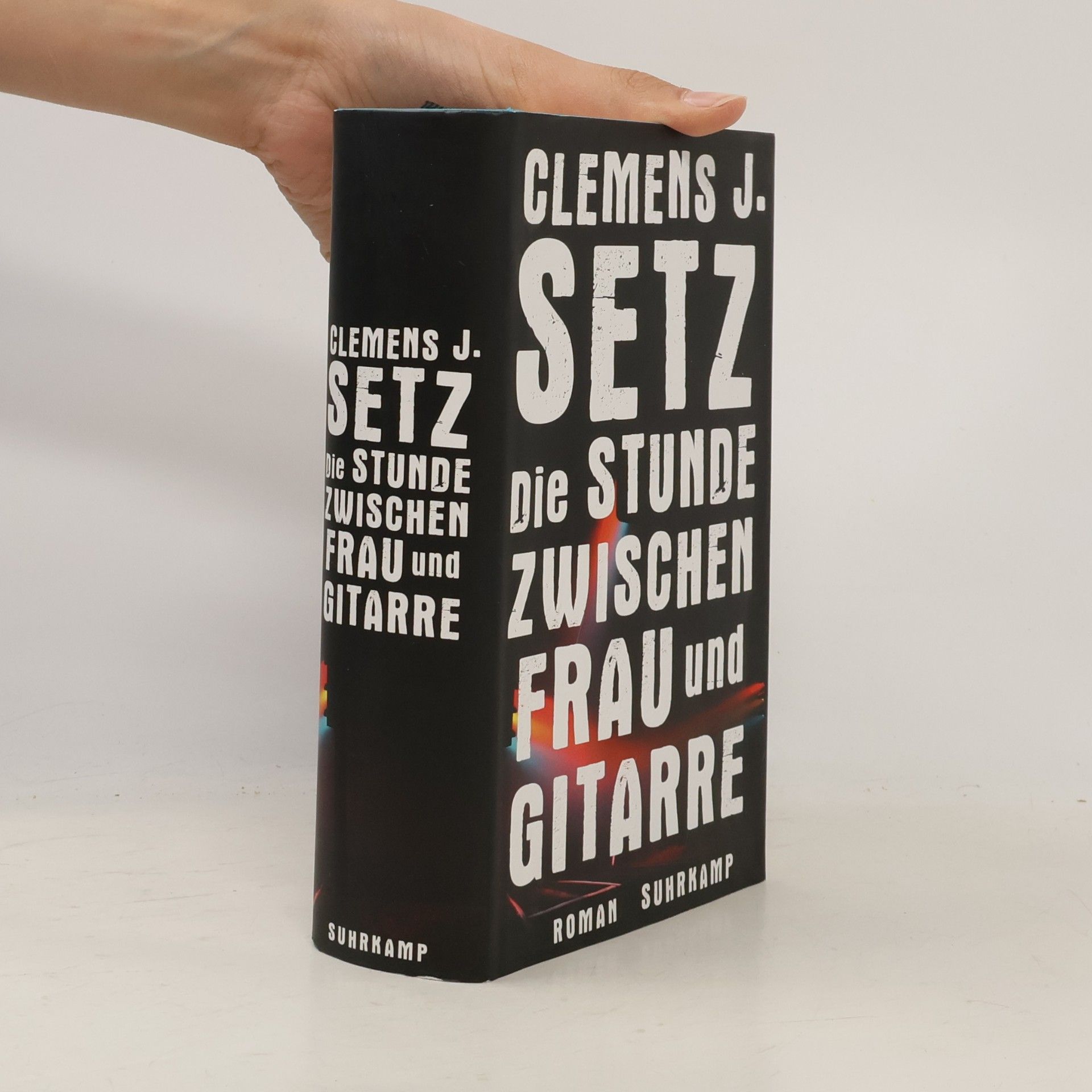 Clemens J. Setz Die Stunde zwischen Frau und Gitarre