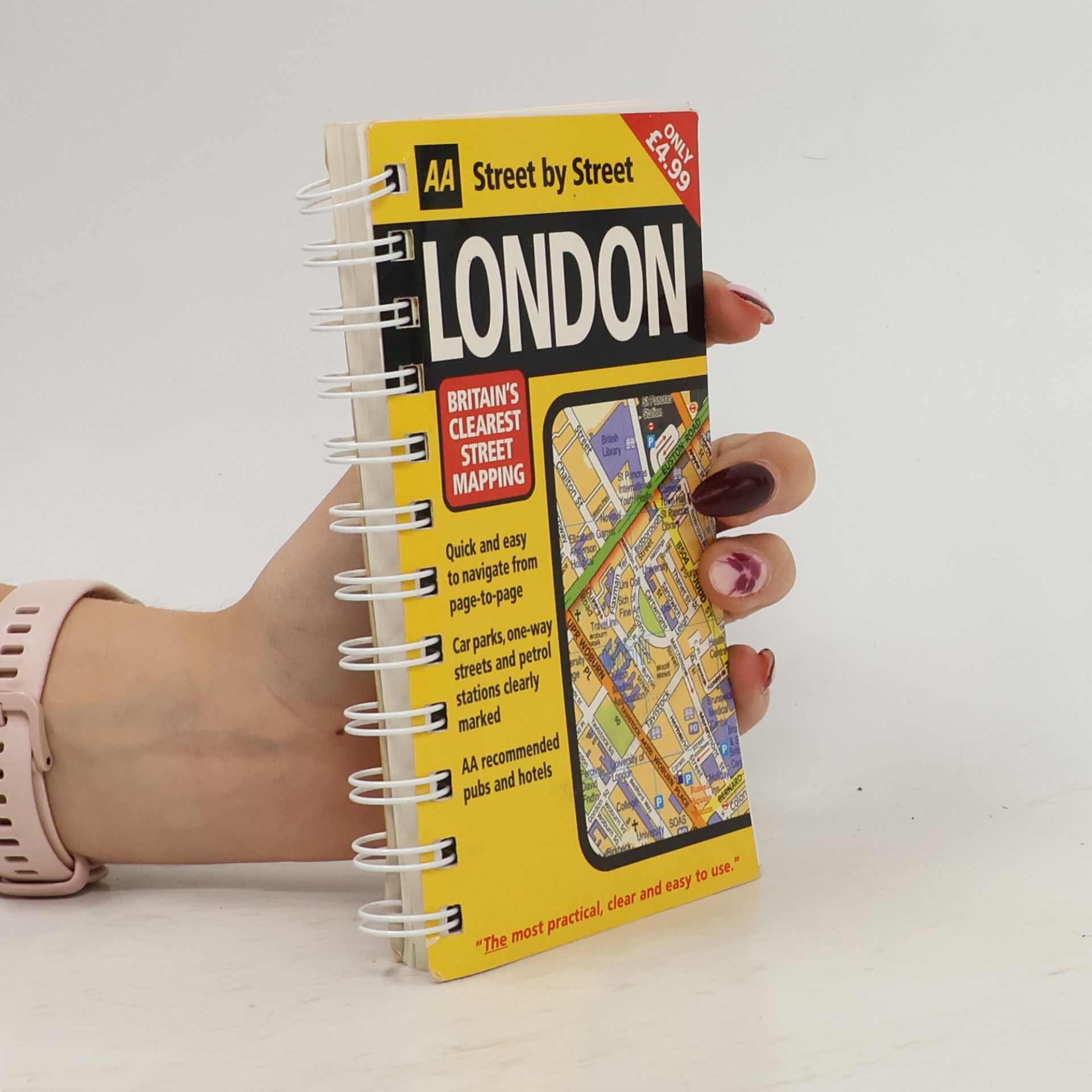 Automobile Association (Great Britain) AA Street Atlas London Mini